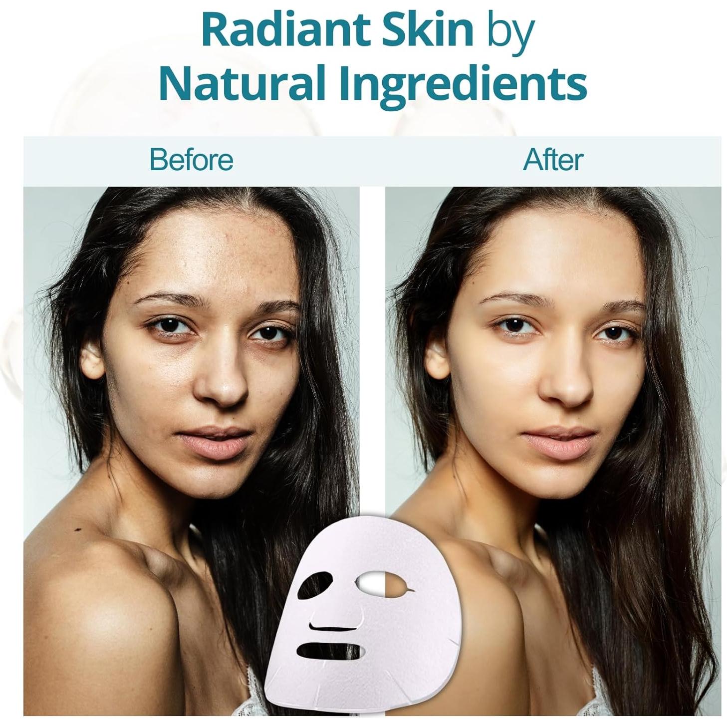 Lululun Máscara Facial Anti Envejecimiento 14 Hojas Hidratantes