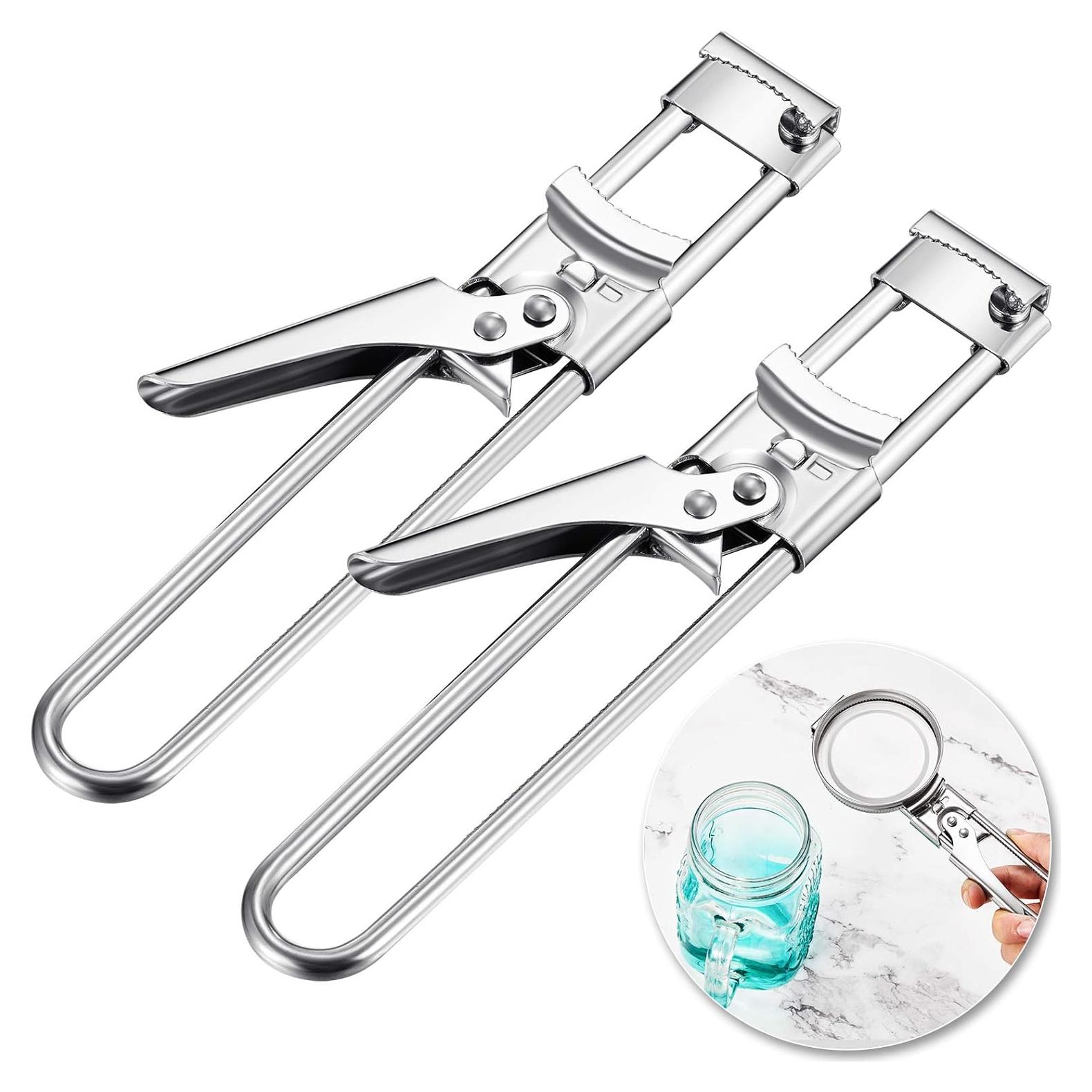 Abrebotellas Ajustable Patelai 2 Piezas Acero Inoxidable