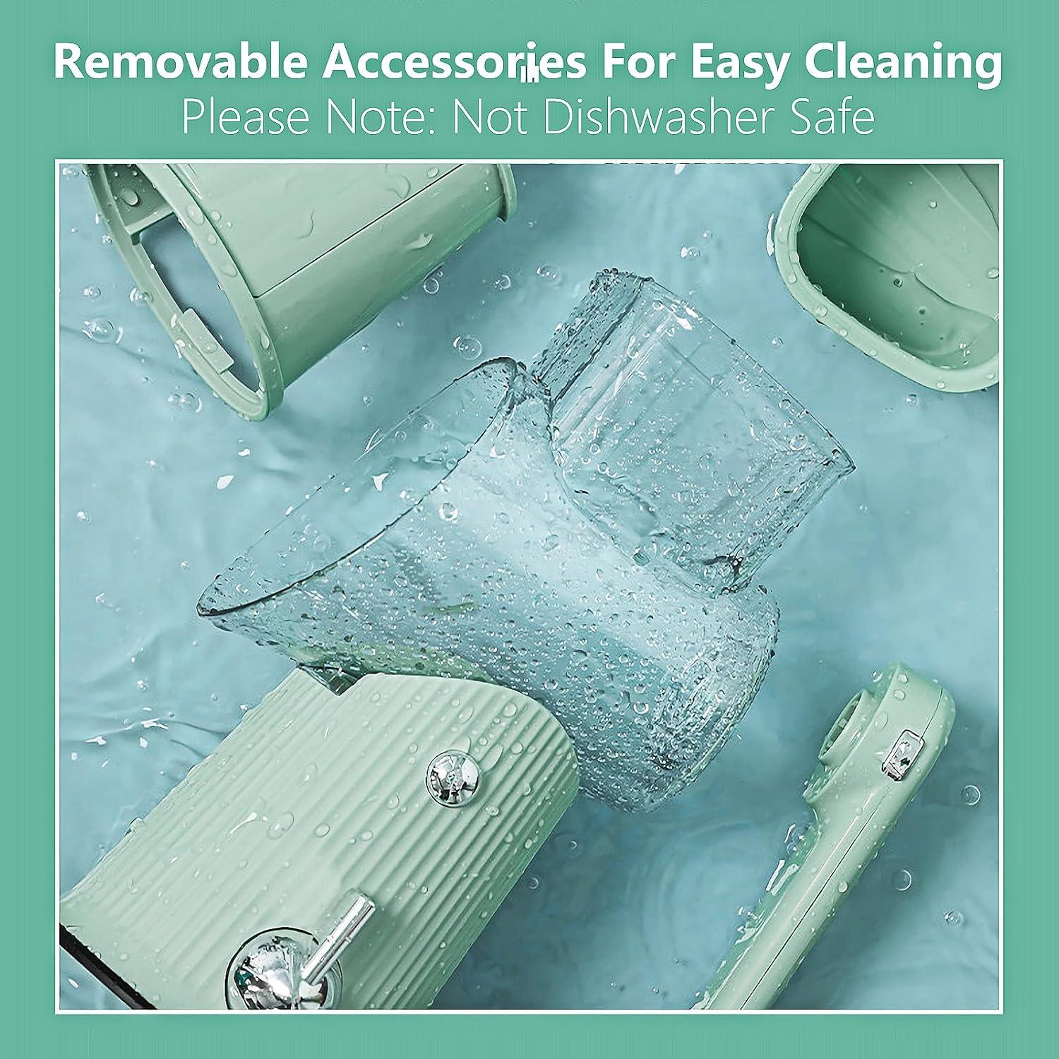 Rallador de Queso Rotatorio PDAENLKY 5 en 1 Verde 1.12 kg