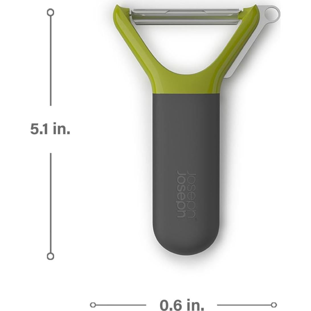 Pelador en Y Joseph Joseph SafeStore Acero Inoxidable Verde Claro