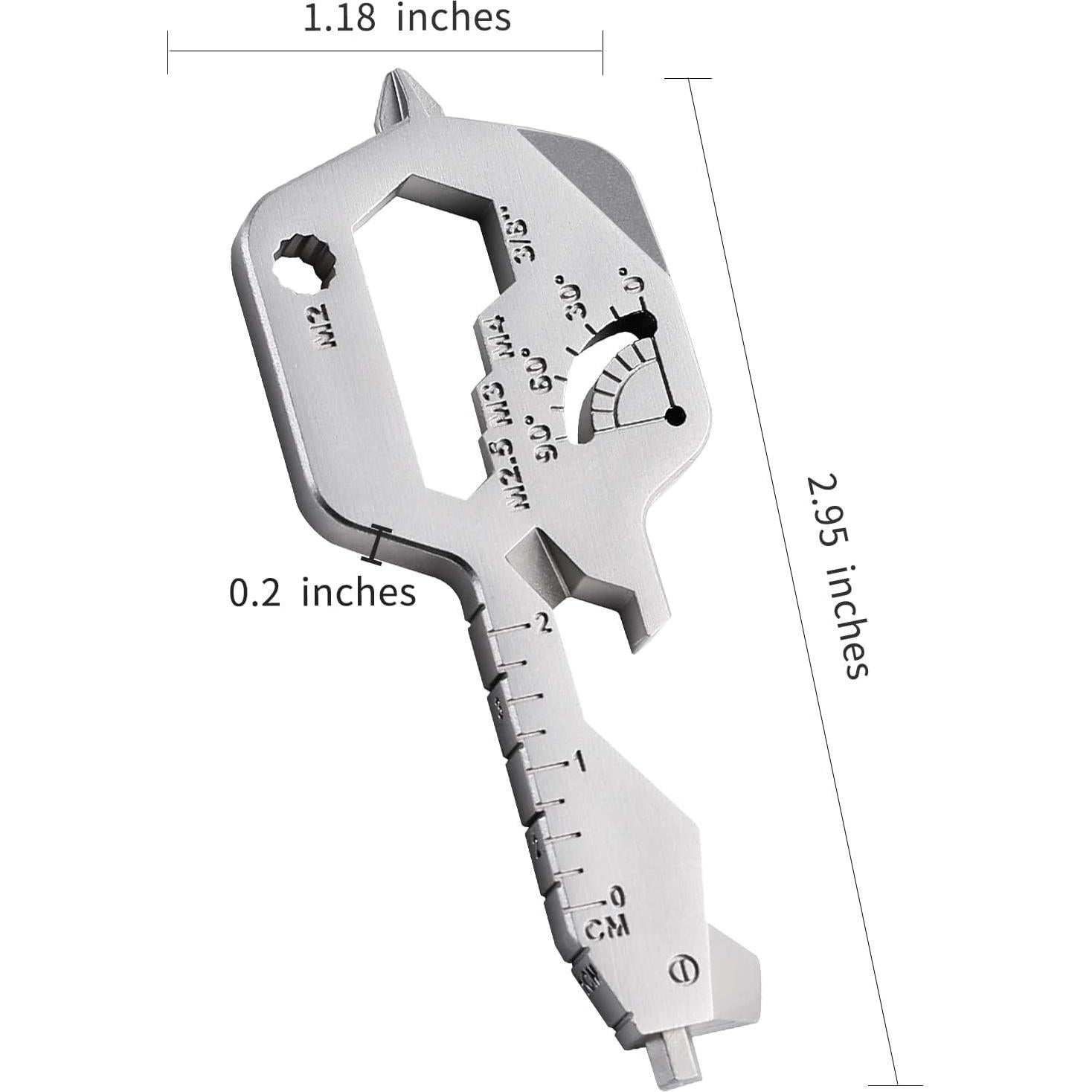 Multiherramienta 20 en 1 Groninog de Acero Inoxidable Plata