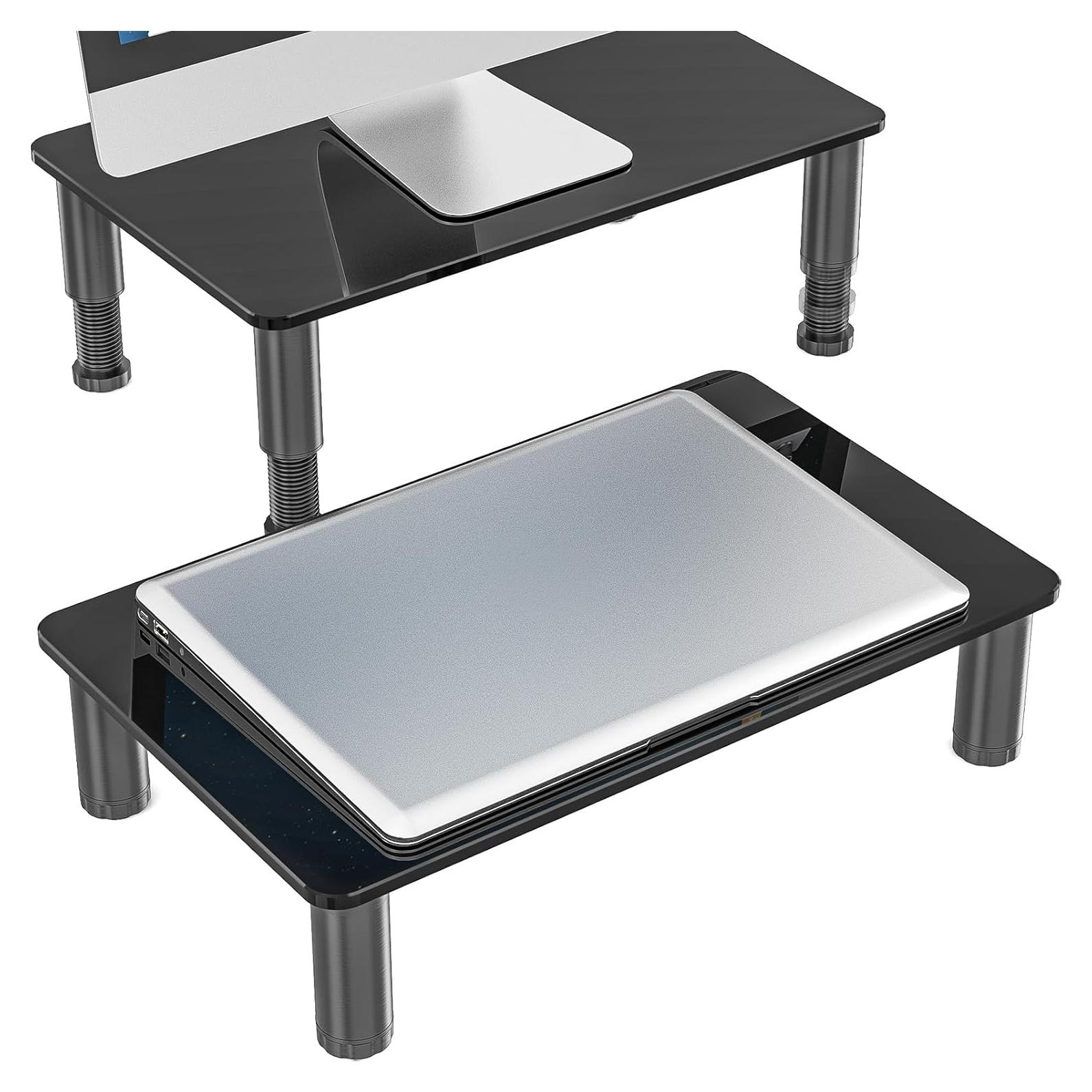 Soporte para Monitor Ajustable HEMUDU HD01B-202 - Paquete de 2