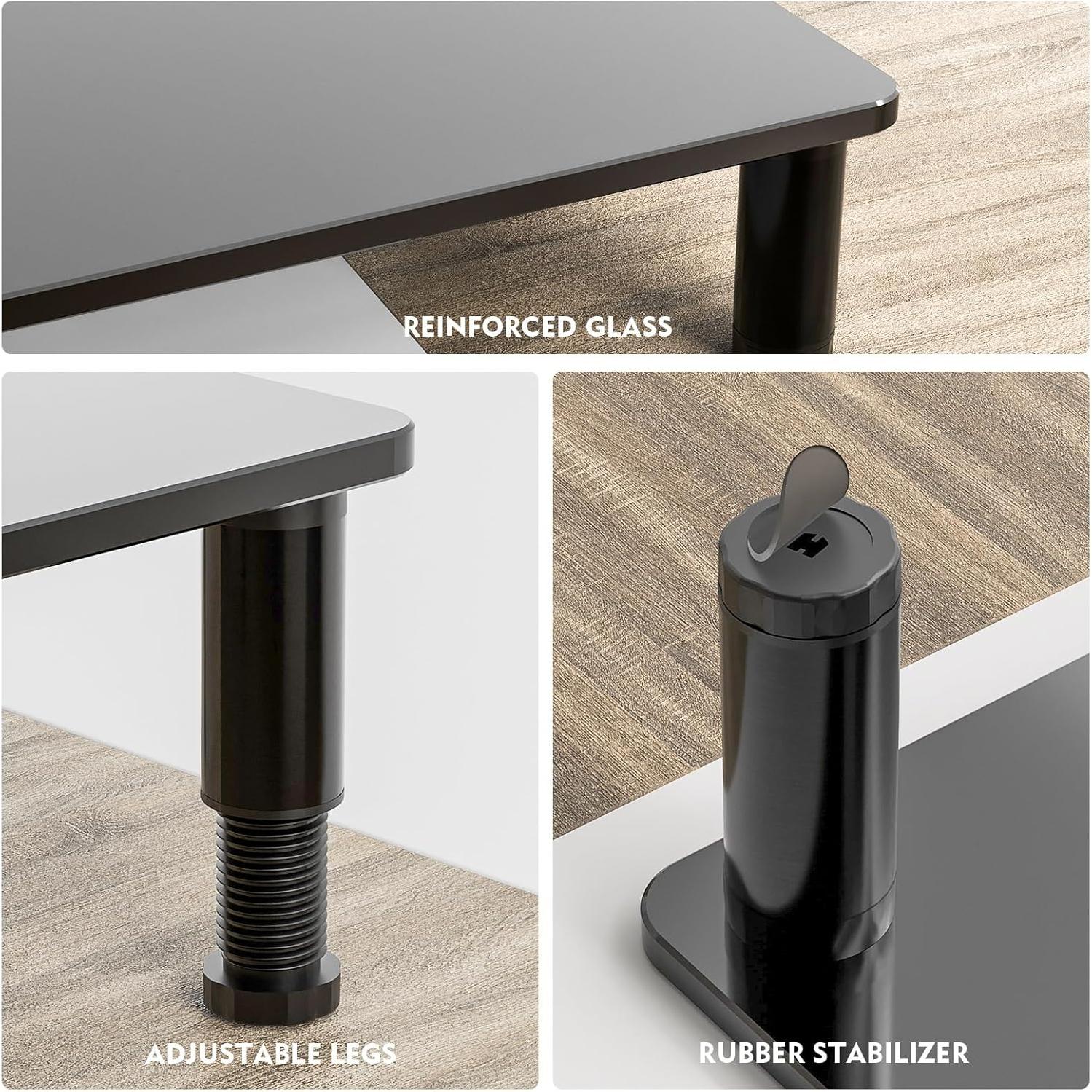 Soporte para Monitor Ajustable HEMUDU HD01B-202 - Paquete de 2