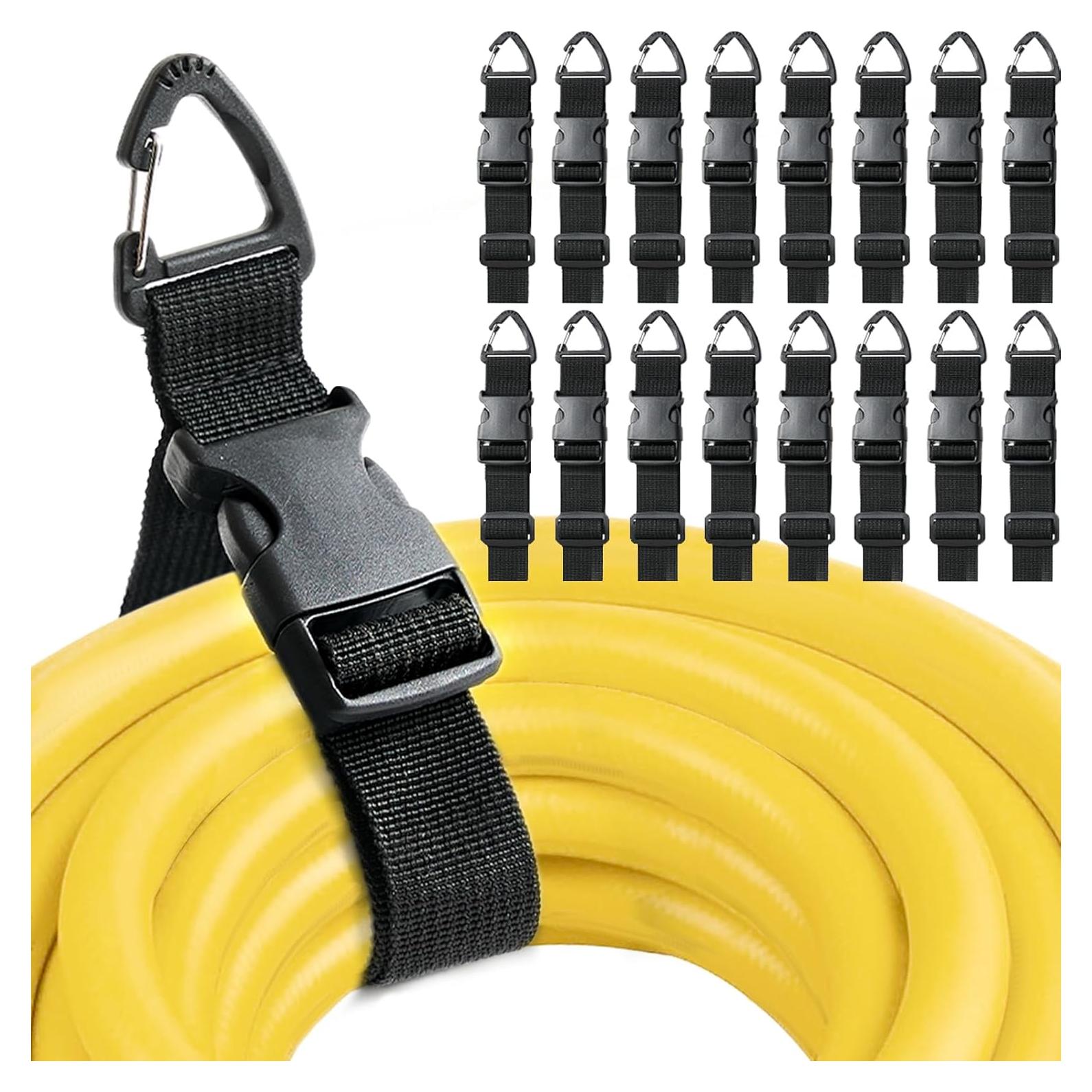 Soporte Organizador de Cables RRBXIA 17" Negro Paquete 16