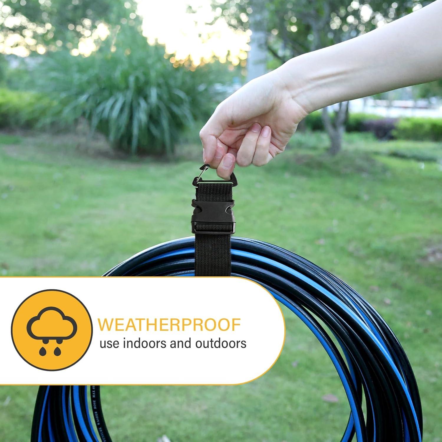 Soporte Organizador de Cables RRBXIA 17" Negro Paquete 16