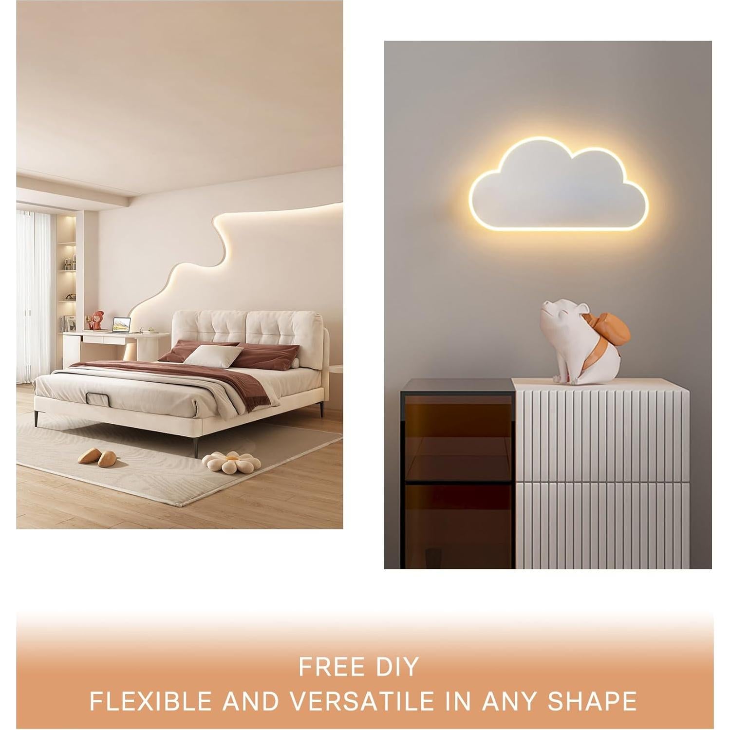 Tira LED COB 3M Pandery Regulable 2700K Blanco Cálido