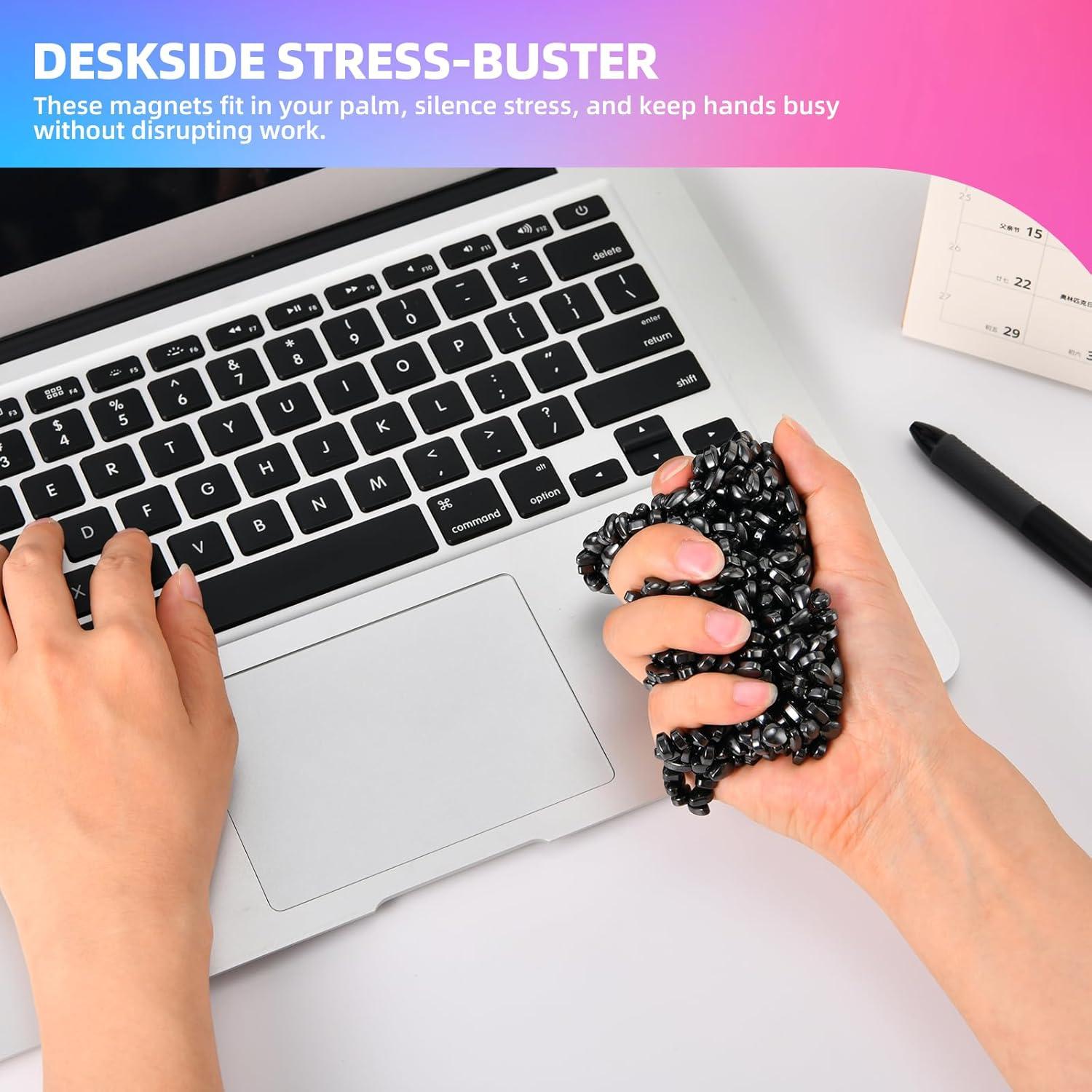 Bolas Magnéticas Antiestrés Aukit 550 Piezas para Adultos