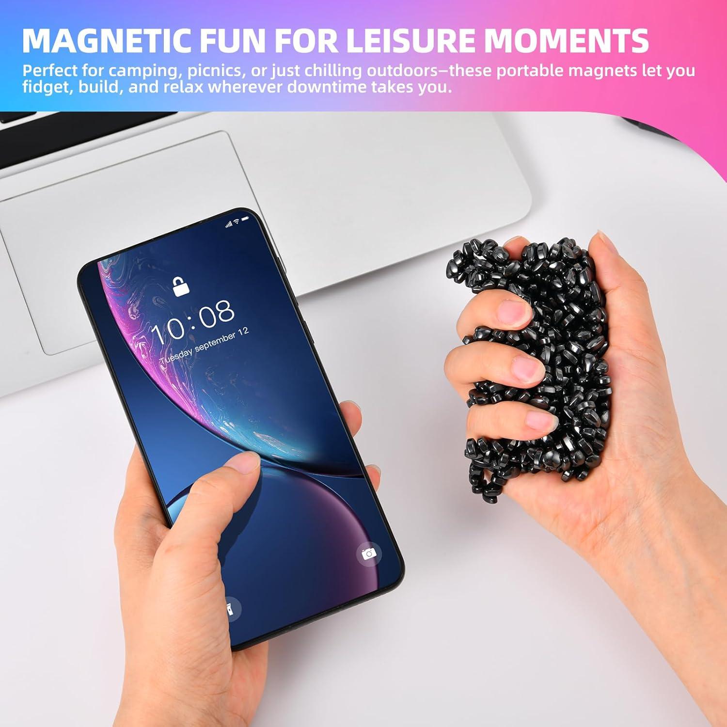 Bolas Magnéticas Antiestrés Aukit 550 Piezas para Adultos