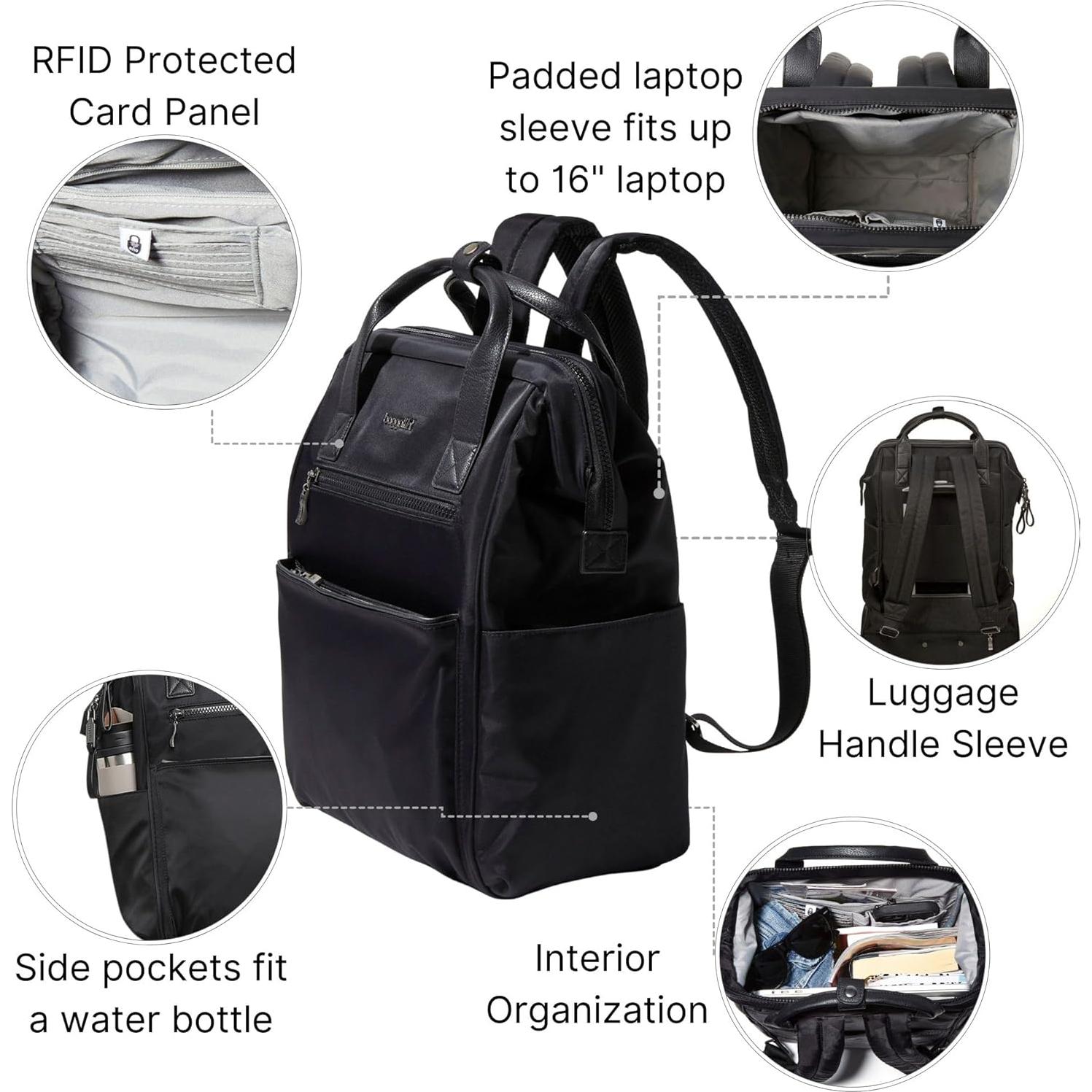 Mochila Baggallini Soho para Portátil - Ligera y Resistente al Agua