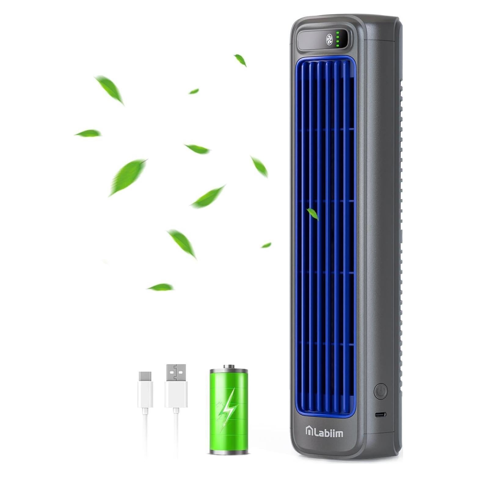 Ventilador de Escritorio Labiim LA-06 Recargable 5000mAh 12"