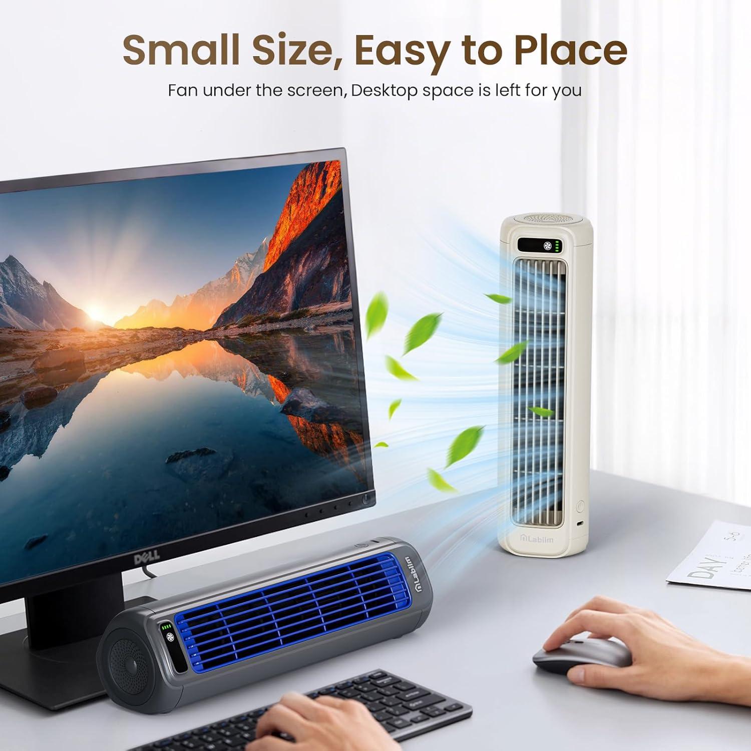 Ventilador de Escritorio Labiim LA-06 Recargable 5000mAh 12"