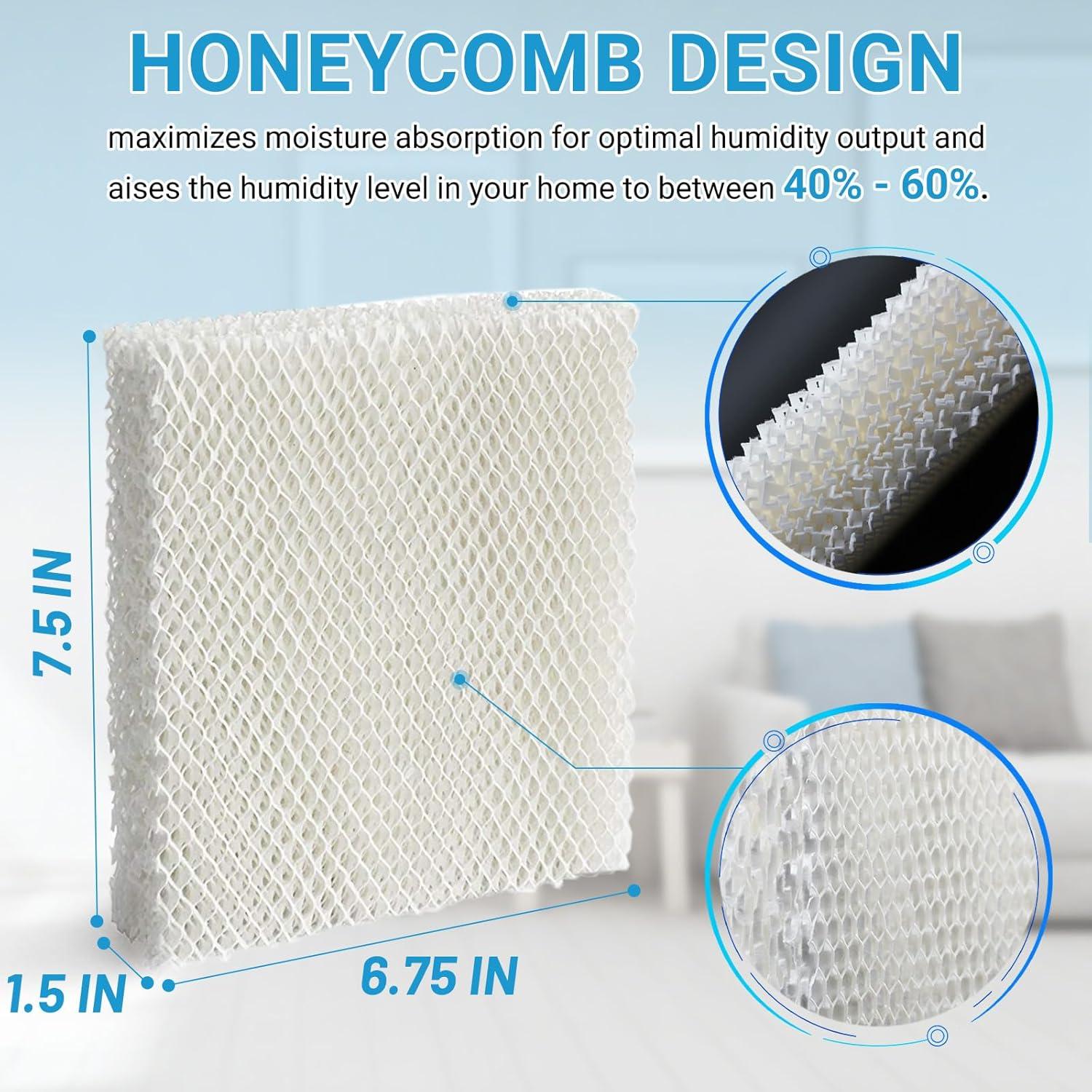 Filtros de Humidificador Lemige HFT600T 4 Pack Compatible Honeywell