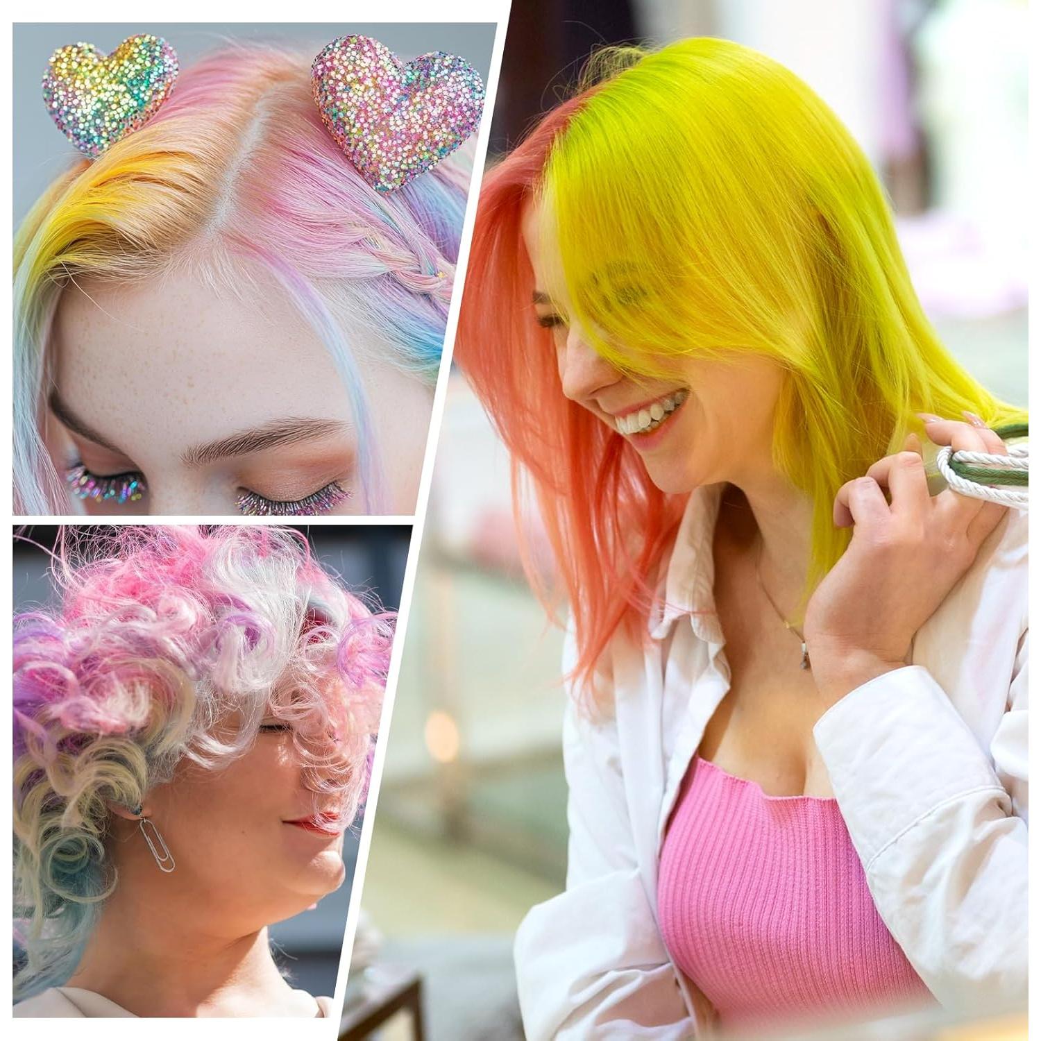 4 Brochas para Tinte de Cabello Aeaocvo, Aplicación Precisa