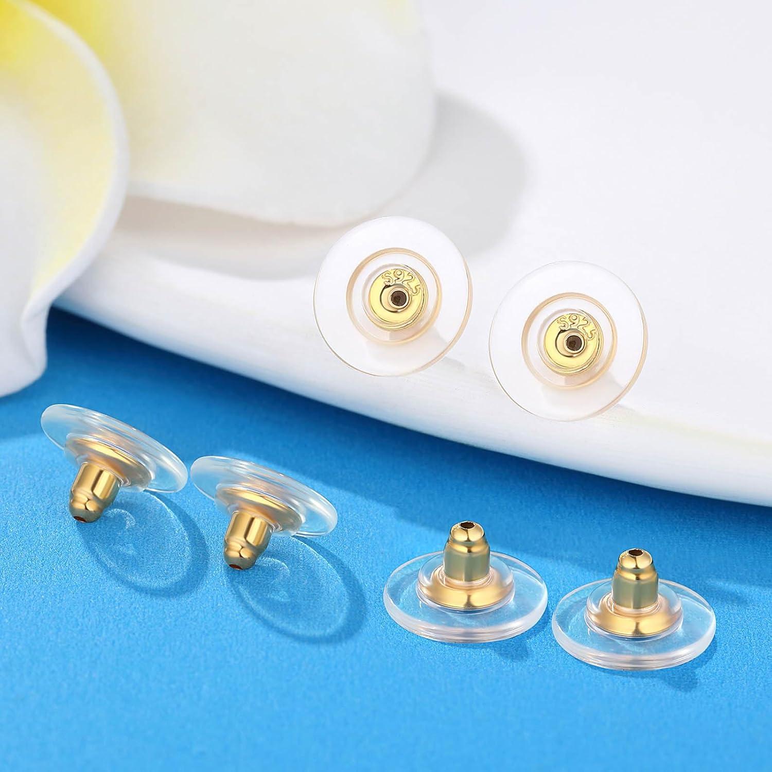 Resortes para Pendientes Moconar Plata Esterlina 925 Dorado