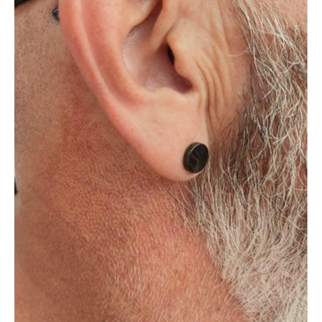 Aretes de Clip Magnéticos Longita - 6 Pares Falsos para Hombres