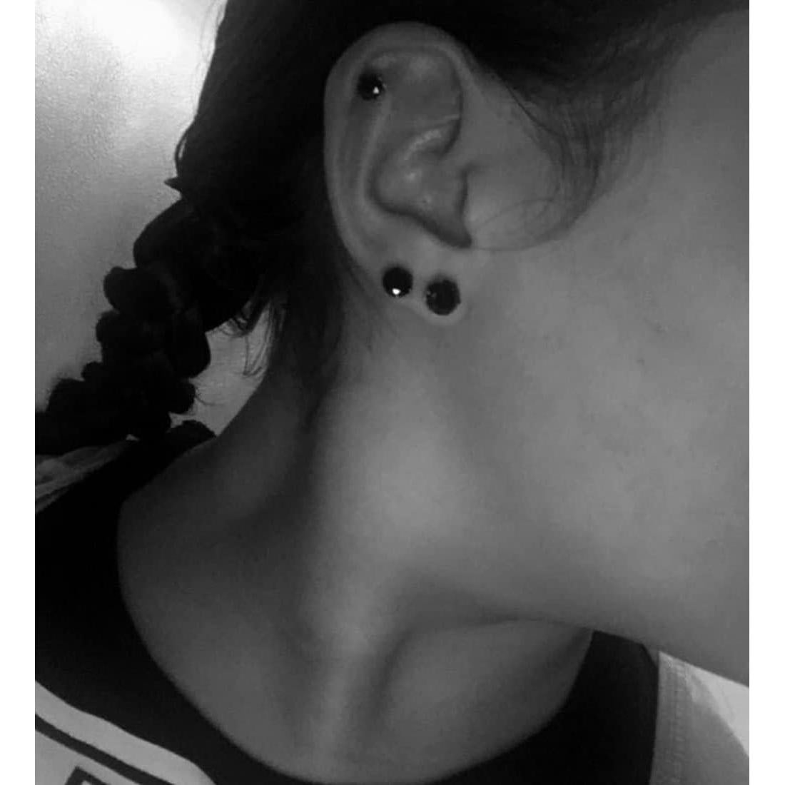 Aretes de Clip Magnéticos Longita - 6 Pares Falsos para Hombres