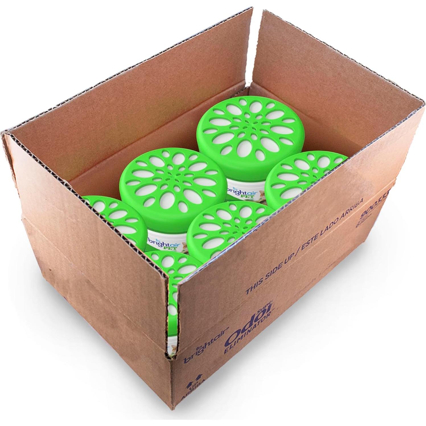 Eliminador de Olores Bright Air 14 oz Cítrico Fresco - 6 Piezas