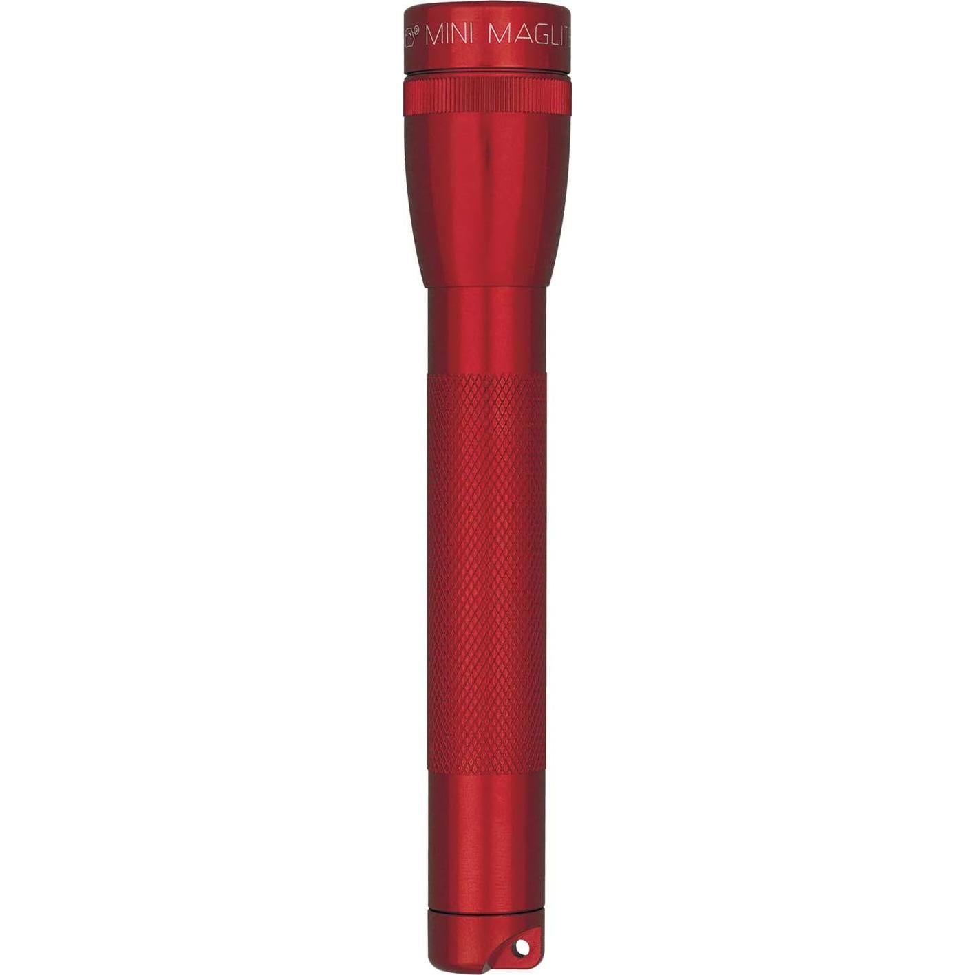 Linterna MagLite Mini AA Incandescente Roja - 14 Lúmenes