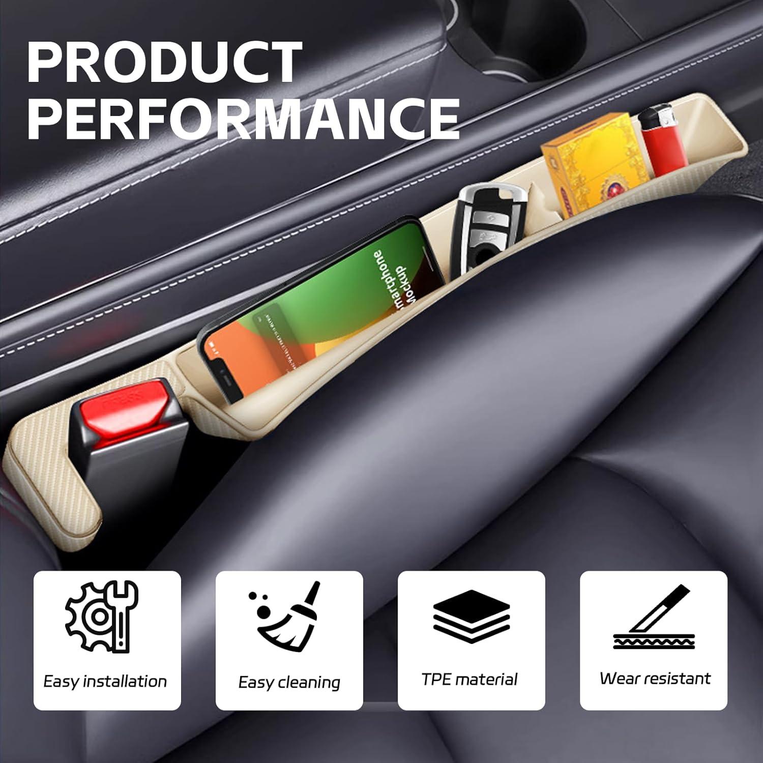 Organizador de Relleno Espacio Asientos Hbxdeco 2PCS Beige