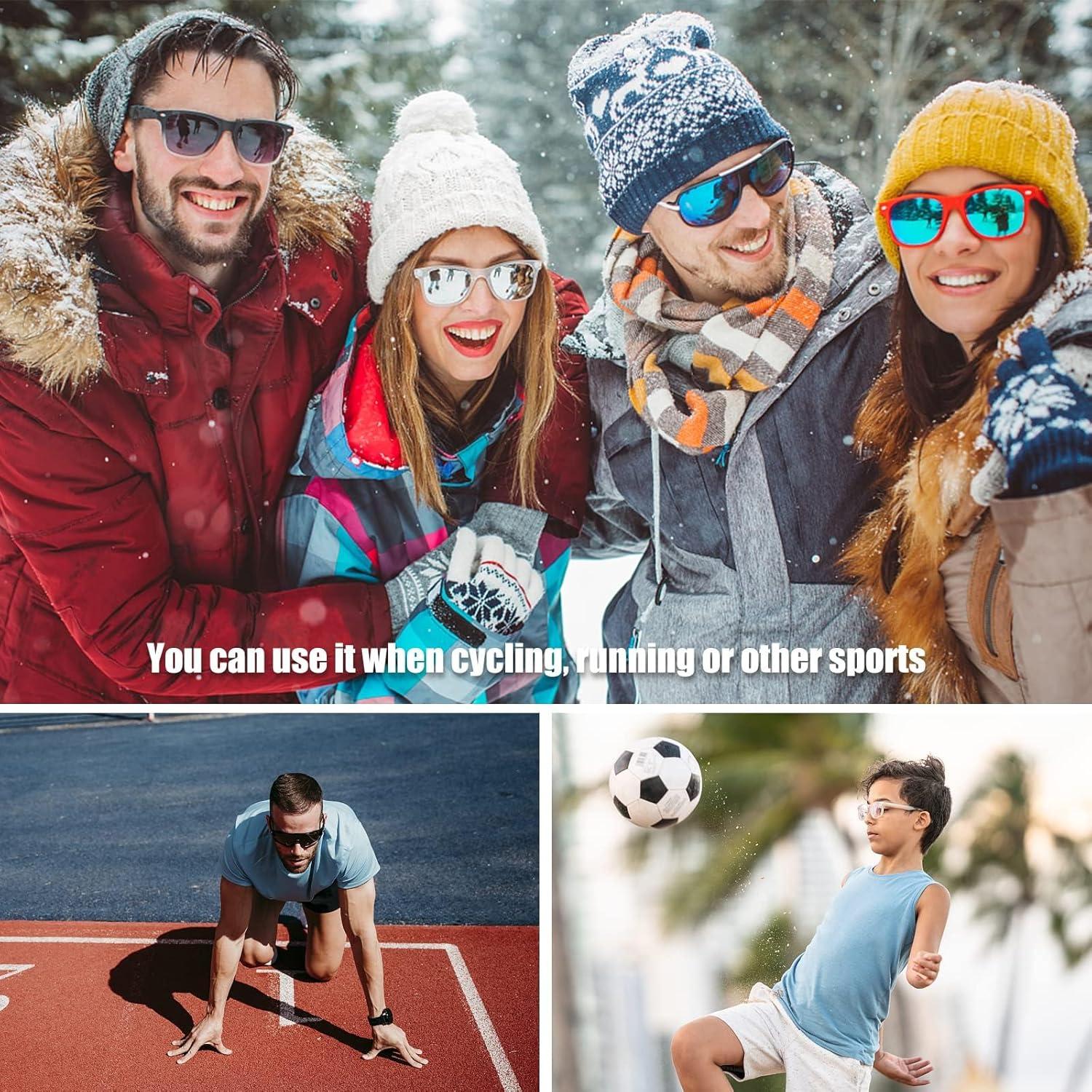 Agarres de Templo de Gafas de Silicona KECHIO Mini Antideslizante