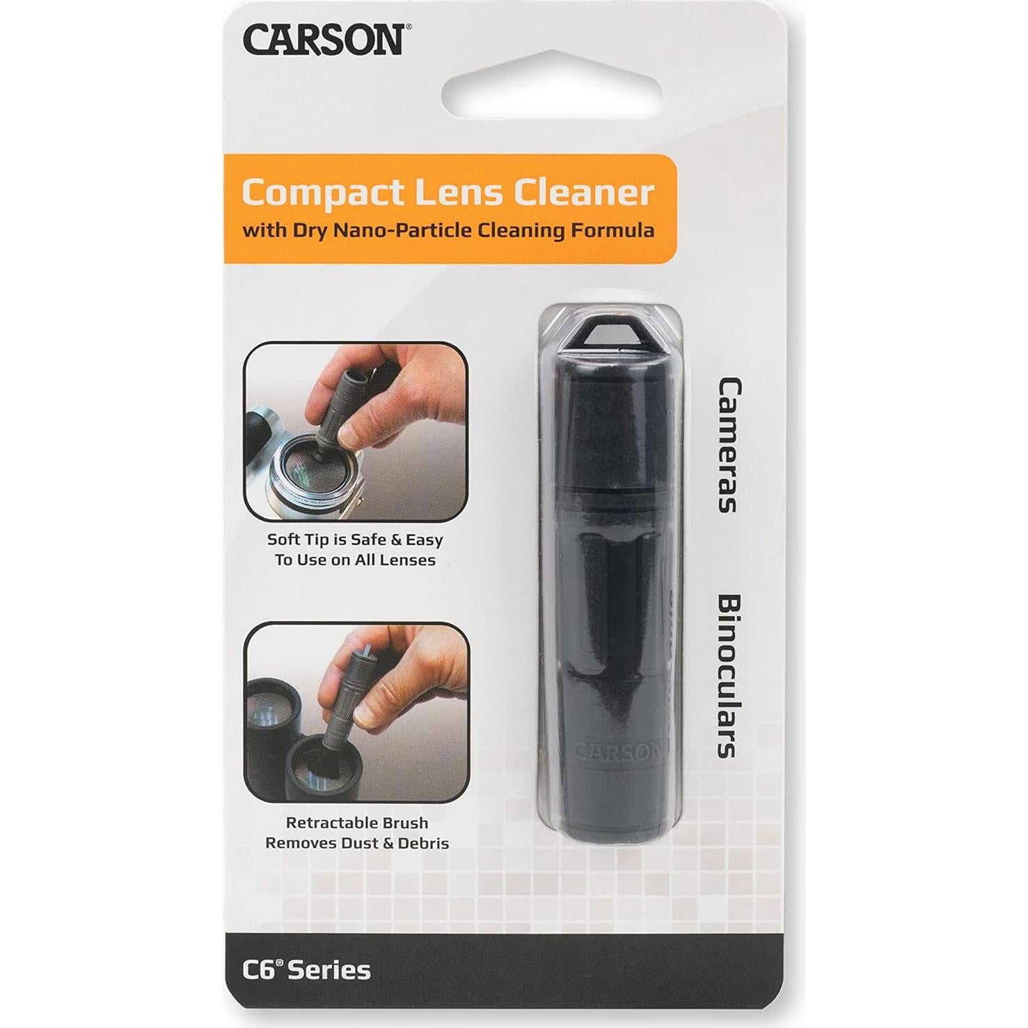 Limpiador de Lentes Reutilizable Carson CS-35 con Punta 13mm