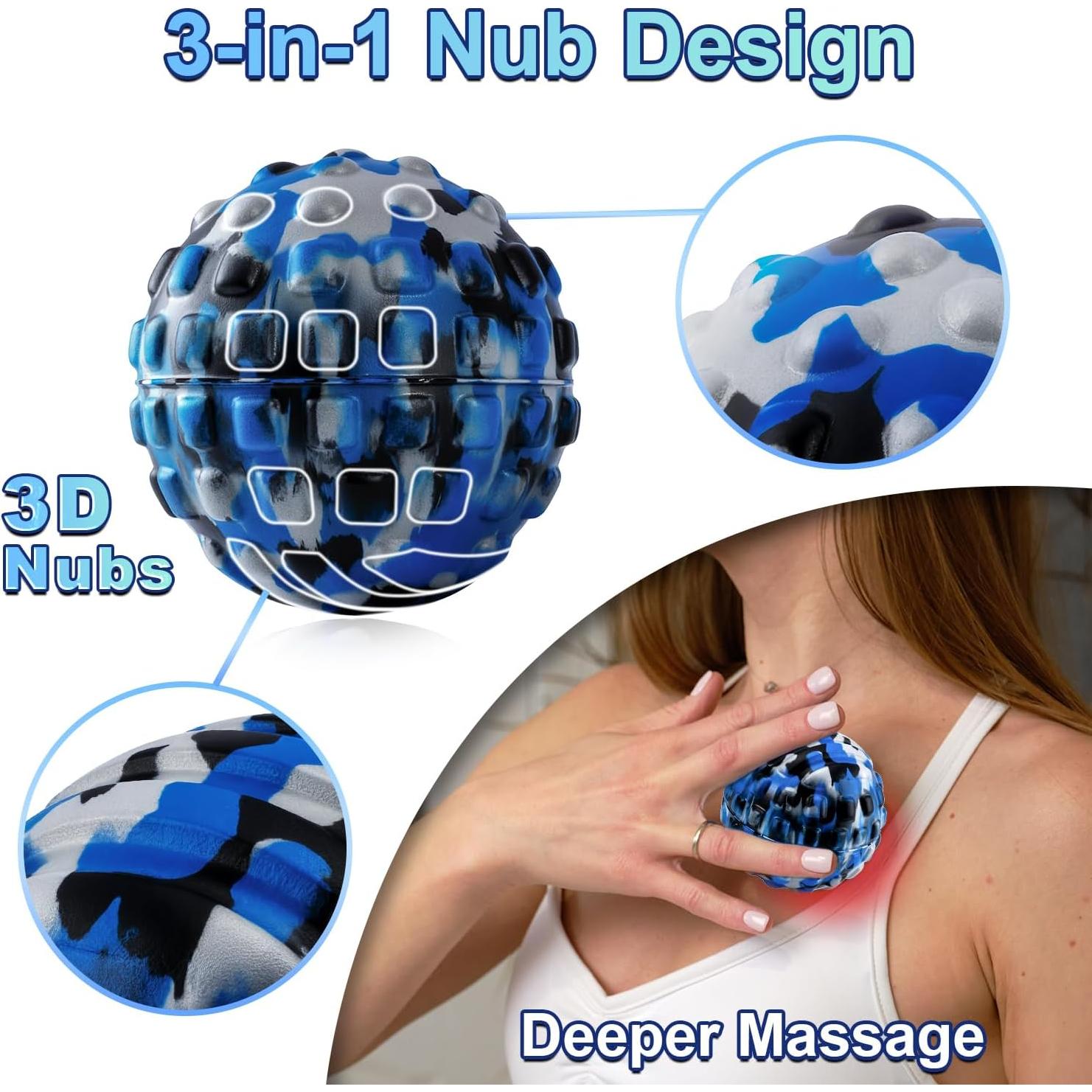 Bola de Masaje Miofascial Coniflor 7.1 cm Alivio Muscular