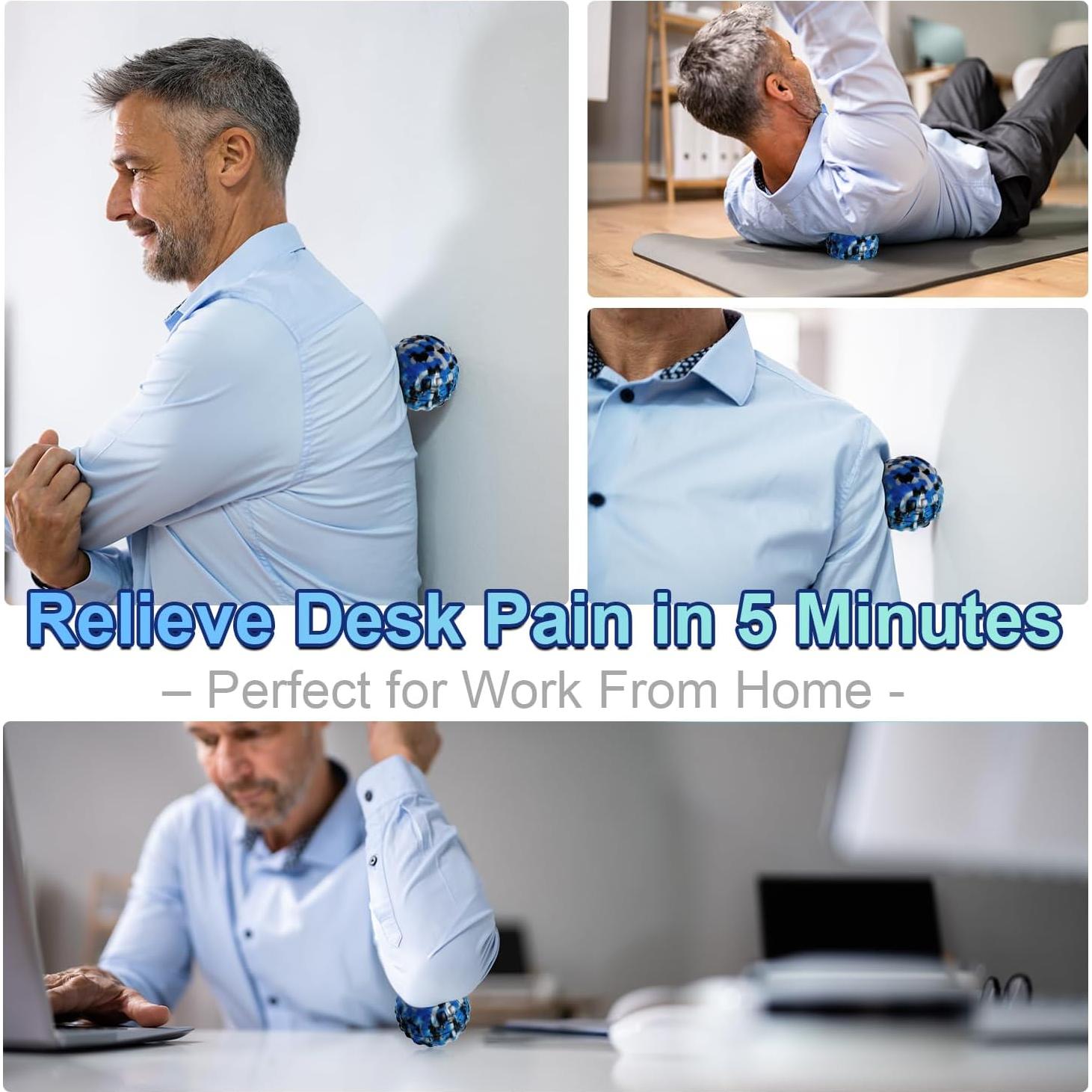 Bola de Masaje Miofascial Coniflor 7.1 cm Alivio Muscular