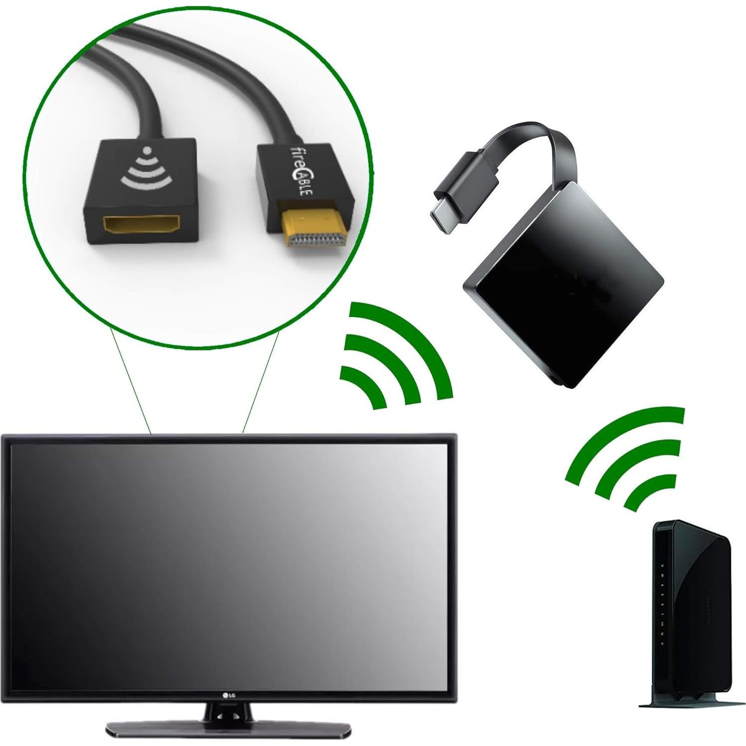 Extensor HDMI fireCable para Amazon Fire TV Stick - 106.68 cm