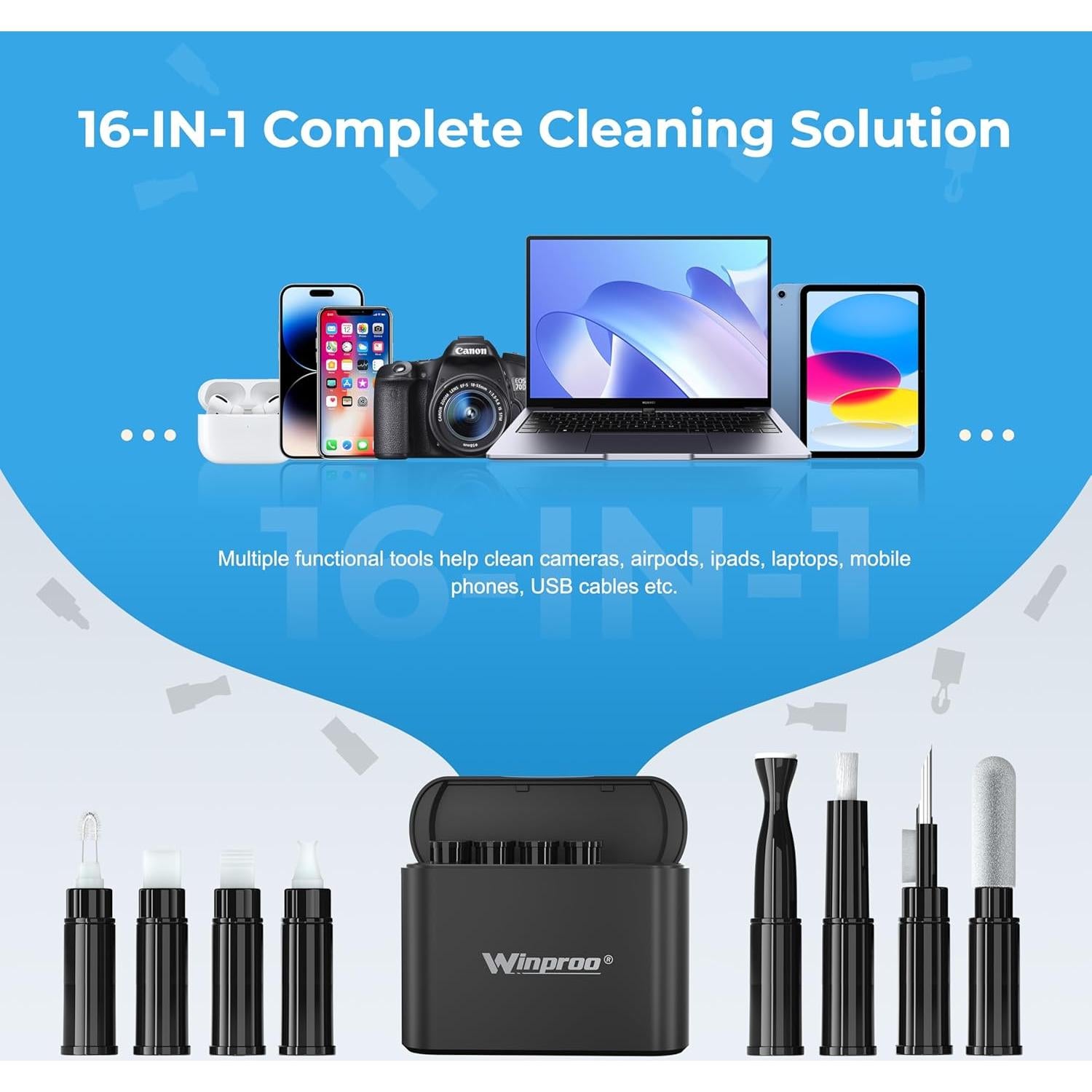 Kit de limpieza para iPhone y dispositivos - Winproo