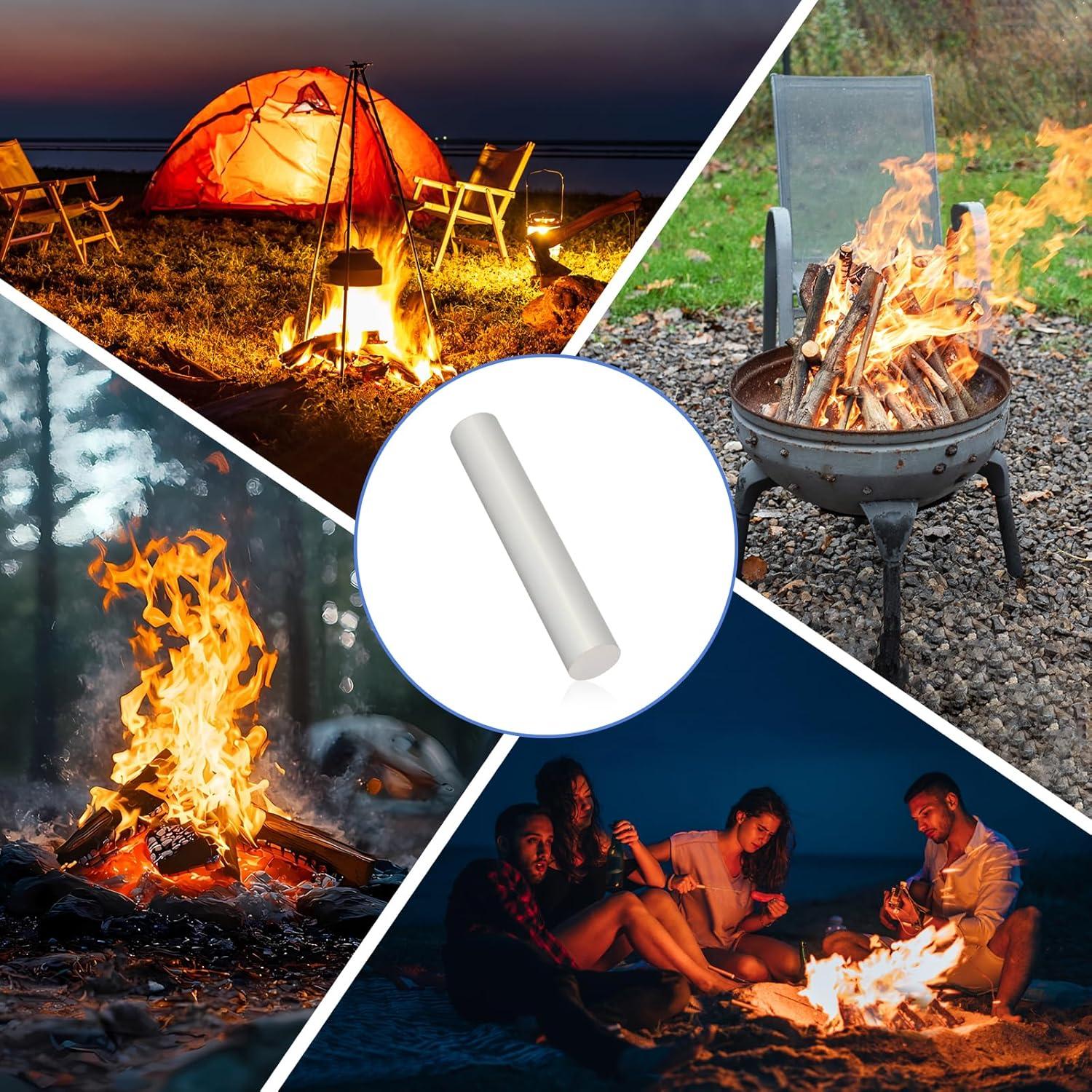 Varillas de Magnesio 99.9% Puras Wacjak - Paquete de 4 para Fuego