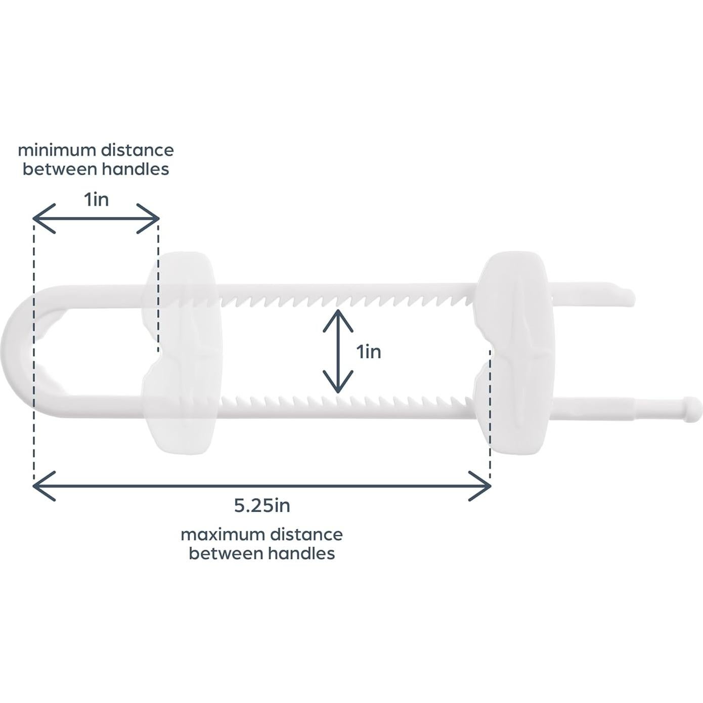 Cerraduras Deslizantes Dreambaby L183 - Paquete de 3 - Seguridad Niños