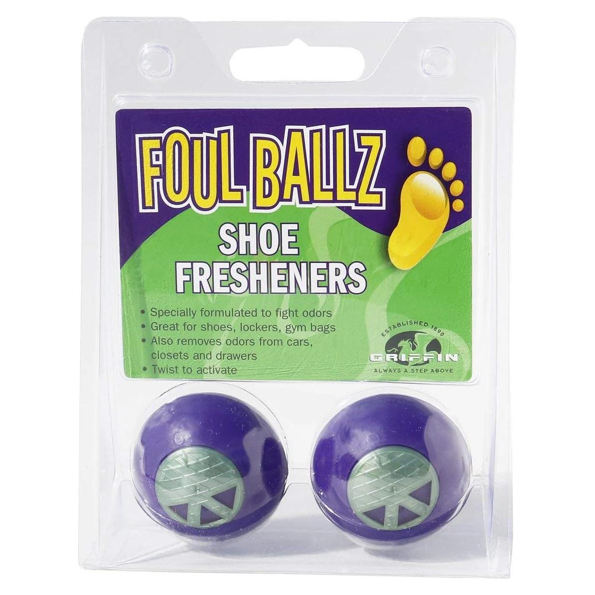 Bolas Desodorantes para Zapatos Foul Ballz - 1 Cuenta