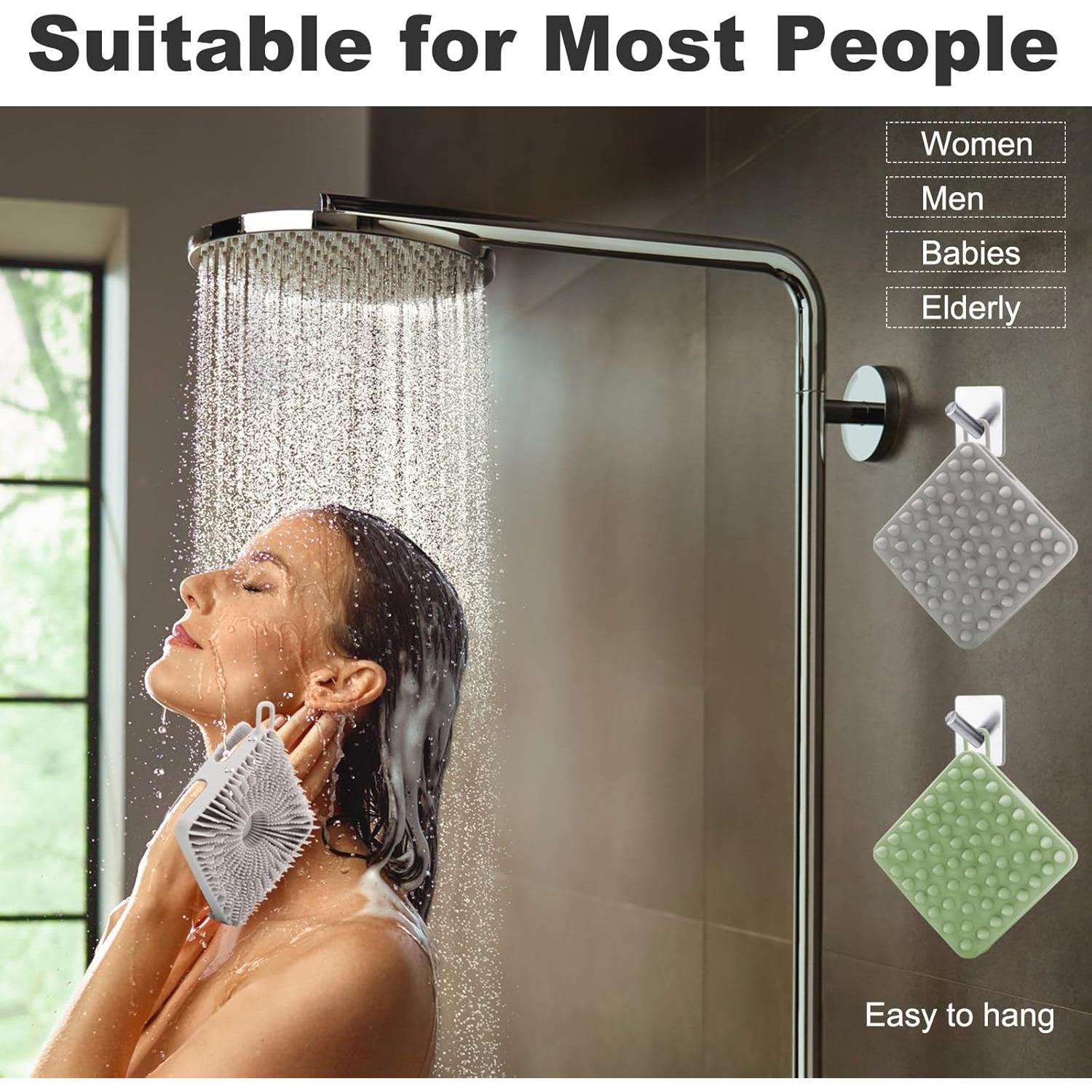 Exfoliante Corporal de Silicona HAYSNA Doble Cara 11.9x11.1cm