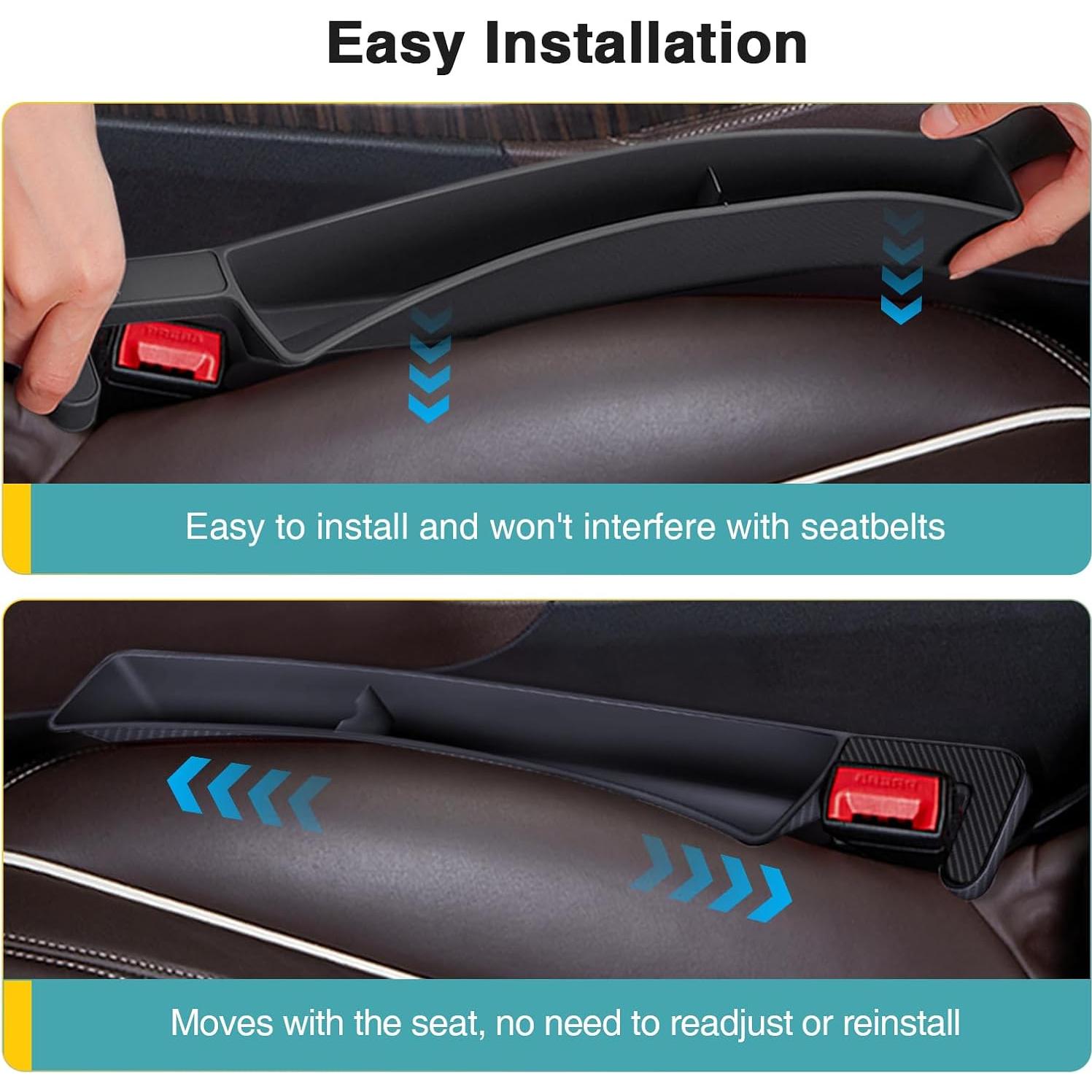 Organizador de Asiento de Coche ZYMBU CSFO607 - Negro