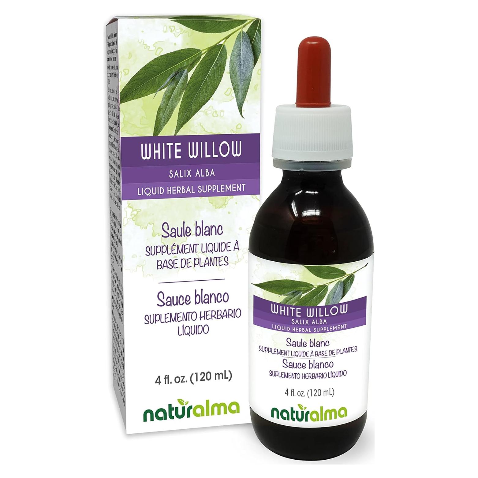 Tinte de corteza de sauce blanco Naturalma 118 ml - Suplemento herbal