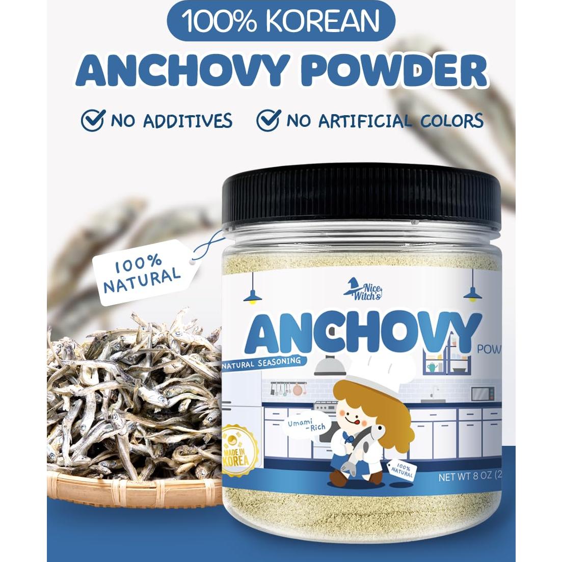 Sazonador Natural de Anchoa NICE WITCH'S 227g para Sopas