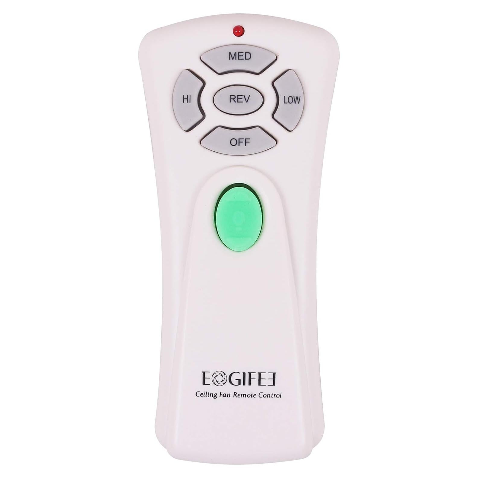 Control Remoto Ventilador de Techo Eogifee UC7080T 3 Velocidades