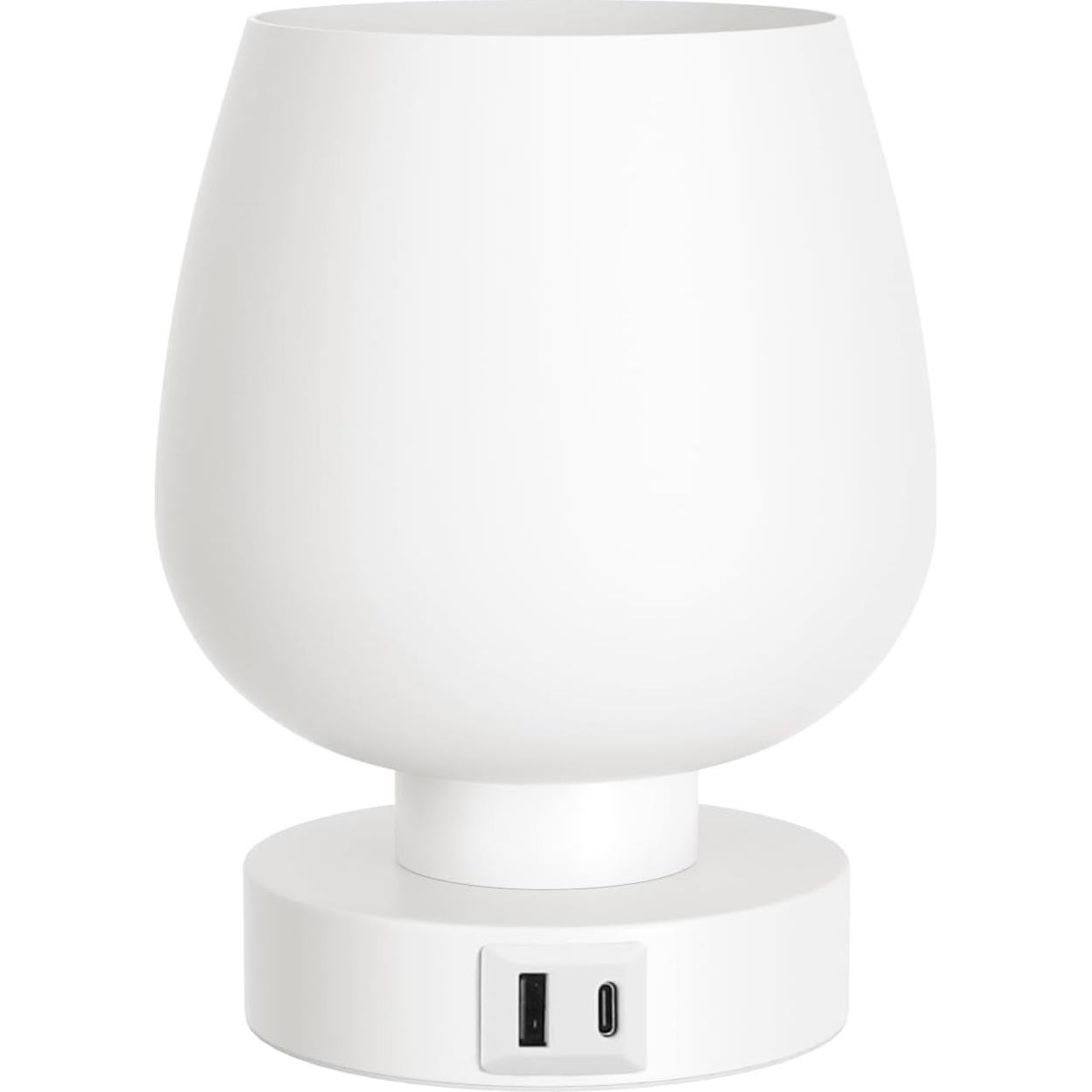 Lámpara de Mesa Táctil Seealle con Carga USB y 3 Niveles