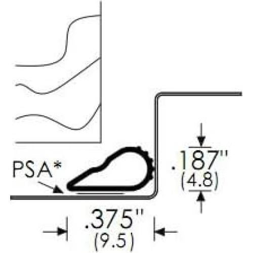 Sello Acústico de Silicona Trademark 0.95 cm x 6.1 m