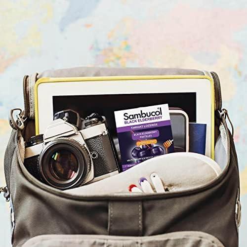 Caramelos de Saúco Negro Sambucol - Alivio de Garganta 20 Unidades