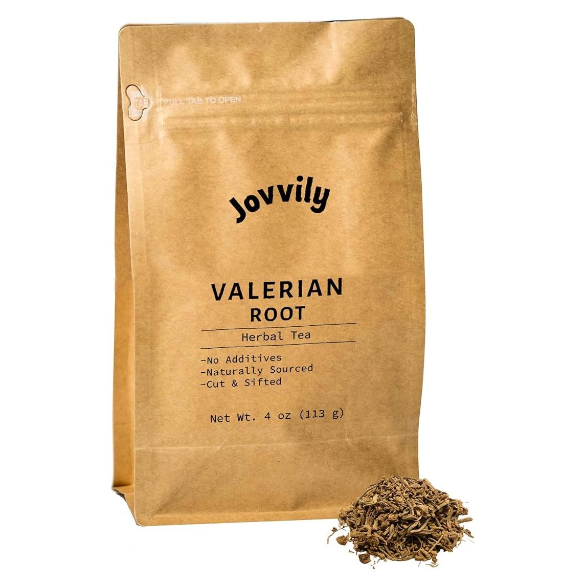 Raíz de Valeriana 113.4 g - Té Herbal Cortado Jovvily