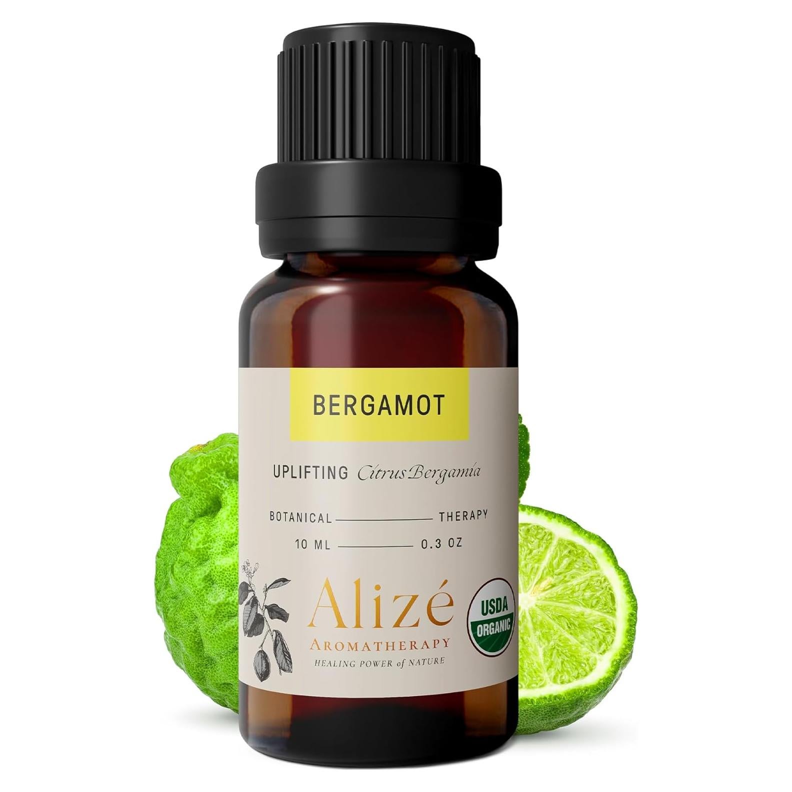 Aceite Esencial de Bergamota Alizé 10ml Orgánico 100% Puro