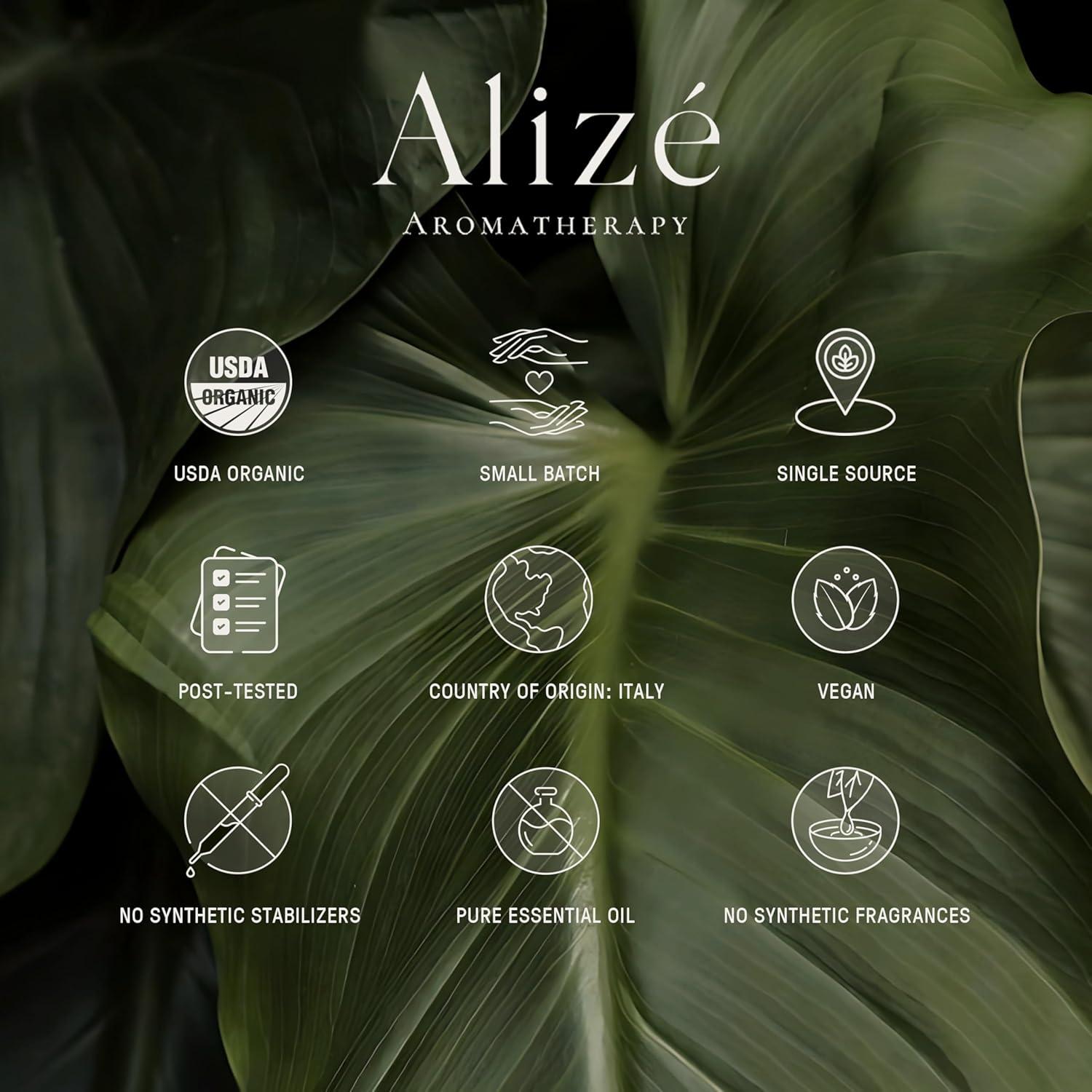 Aceite Esencial de Bergamota Alizé 10ml Orgánico 100% Puro