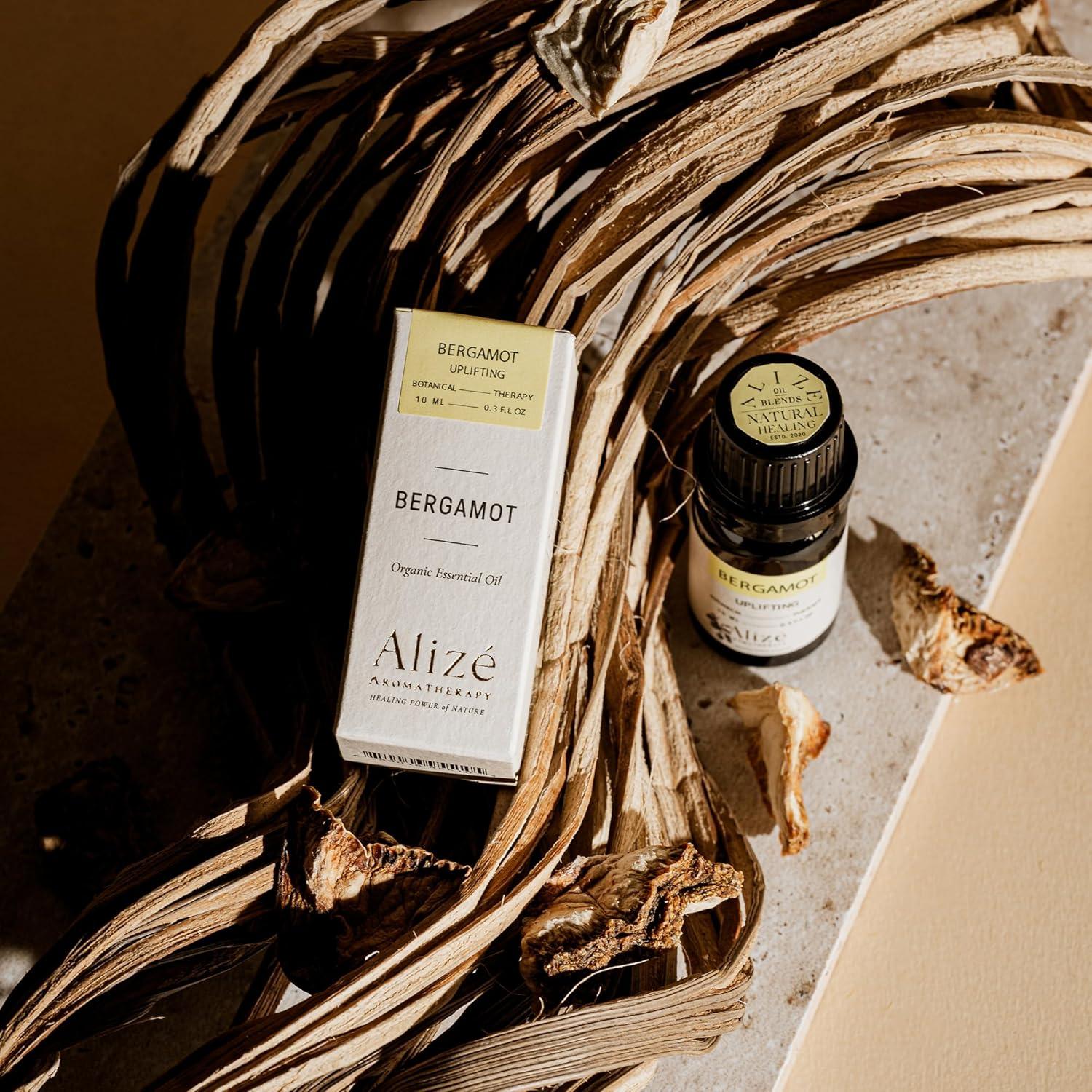 Aceite Esencial de Bergamota Alizé 10ml Orgánico 100% Puro