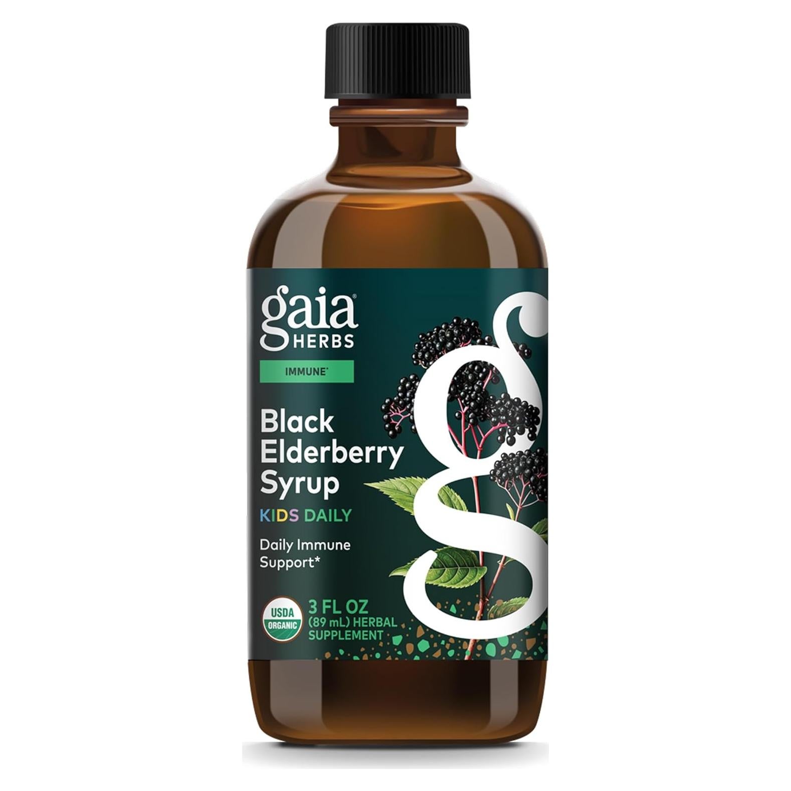 Jarabe de Saúco Negro GaiaKids 240g - Apoyo Inmunológico Infantil