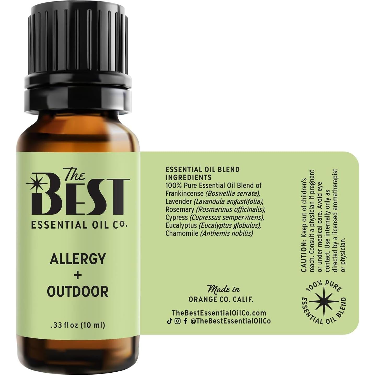 Aceite Esencial Alergias + Aire Libre 10 ml - La Mejor Compañía