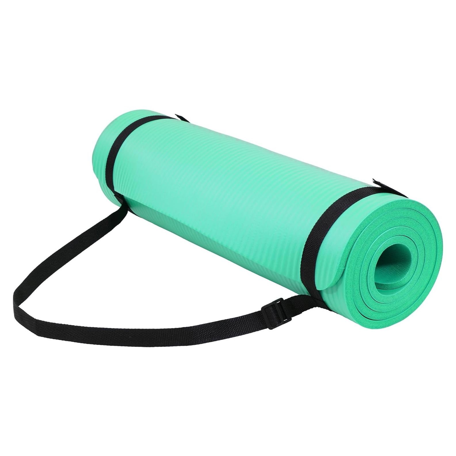 Estera de Yoga Fitvids Extra Gruesa 1.27 cm Antideslizante