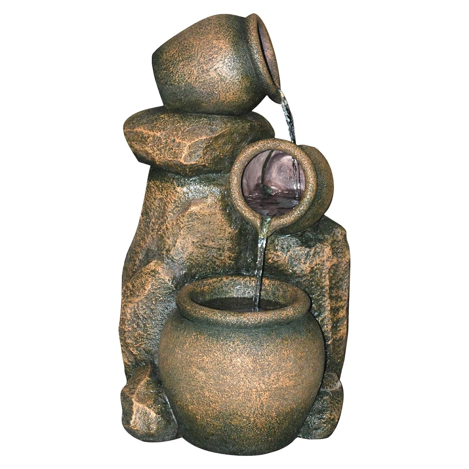 Fuente de Agua Exterior Giare Design Toscano 29.2x27.9x50.8cm