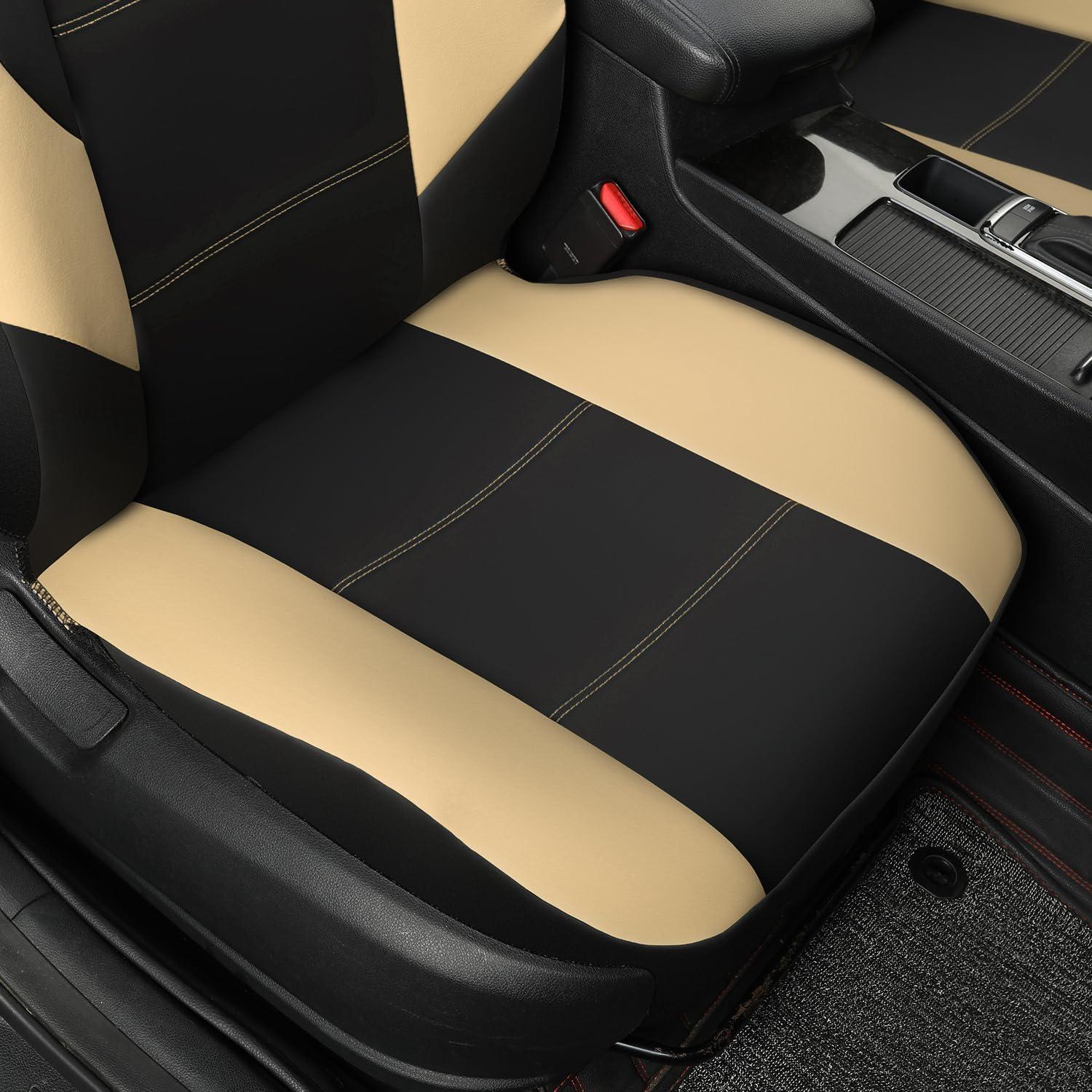 Funda de Asiento Delantero GIANT PANDA Beige para Kia (2-Pack)