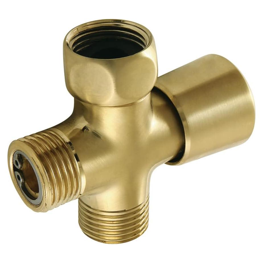 Diverter de Brazo de Ducha Kingston Brass K161A7 Latón Cepillado
